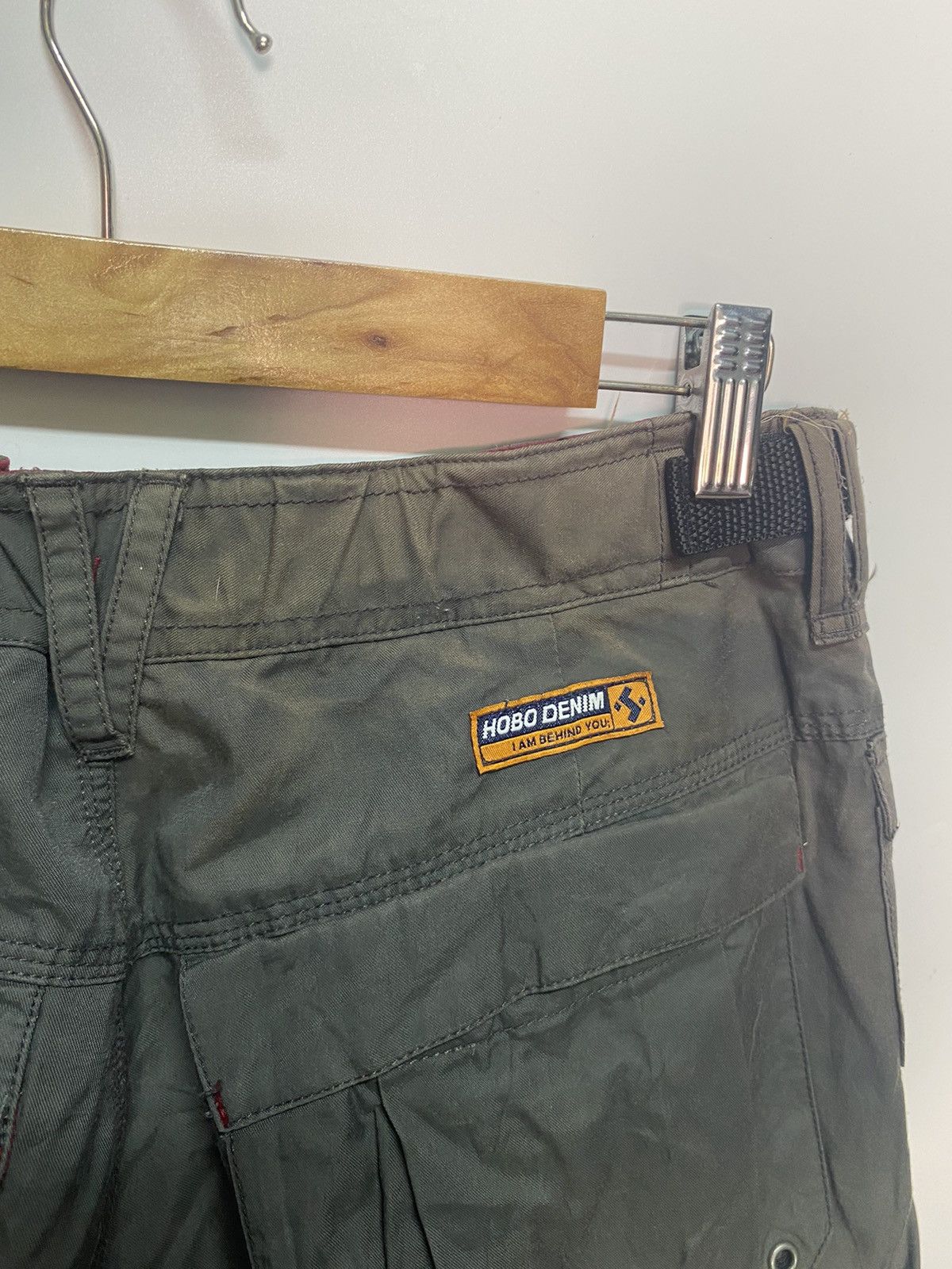 Hobo × Japanese Brand Hobo Denim Outdoor Pant Zipper Multi Pocket Size US 27 - 15 Thumbnail