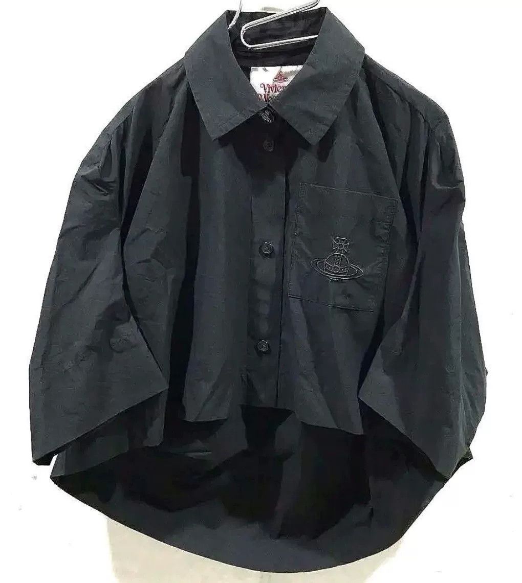 Vivienne Westwood Vivienne Westwood Black Dolman Sleeve Shirt Size XS / US 0-2 / IT 36-38 - 1 Thumbnail