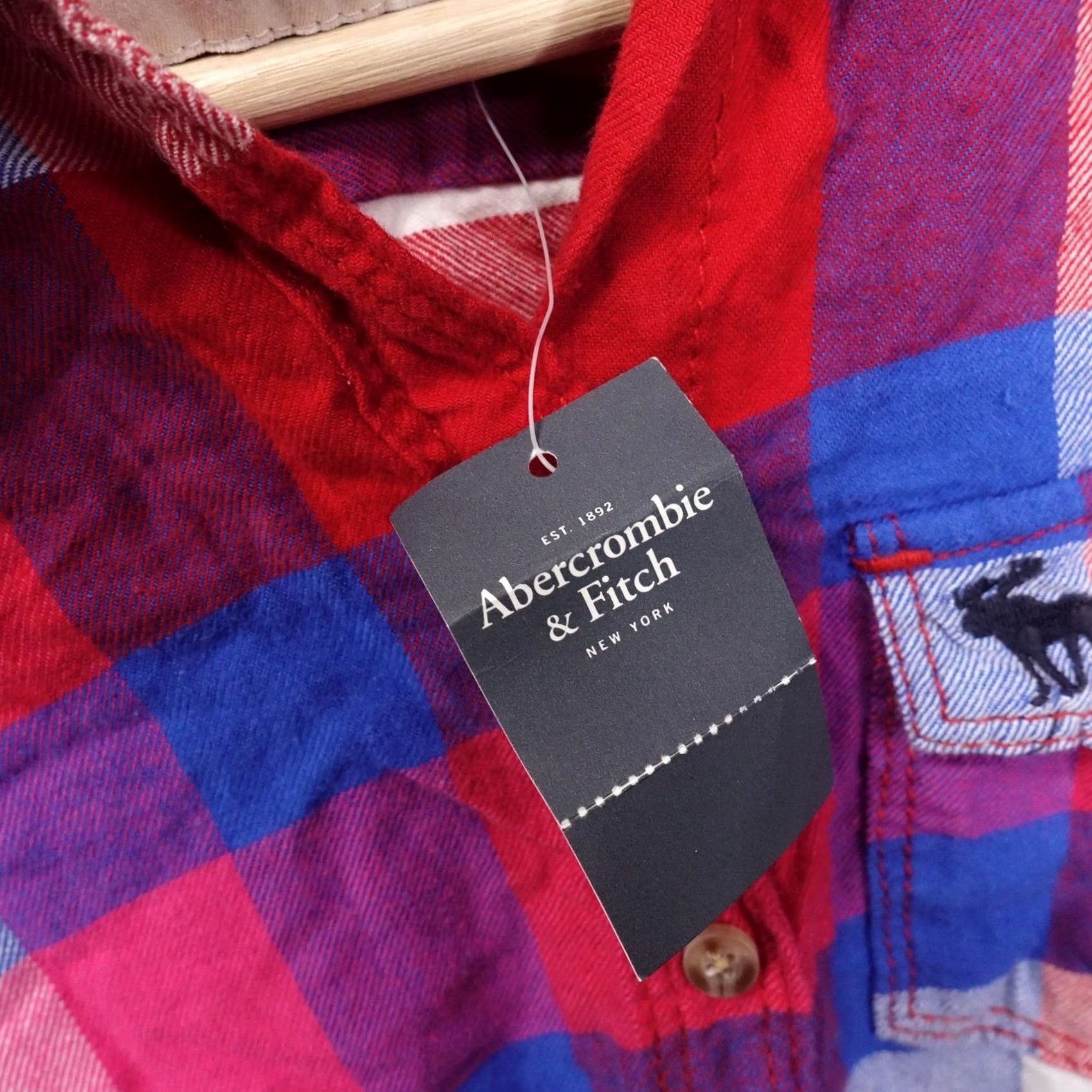 Abercrombie & Fitch Abercrombie & Fitch Womens Flannel Shirt Button-Up Plaid Long Sleeve XS Multicolor Size XS / US 0-2 / IT 36-38 - 5 Thumbnail