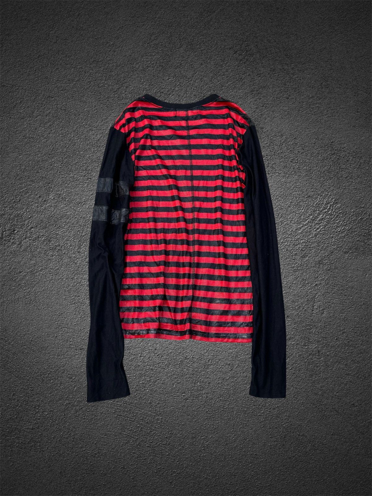 Schlussel Wax Striped Long Sleeve 14th styled grimgate Size US M / EU 48-50 / 2 - 2 Thumbnail