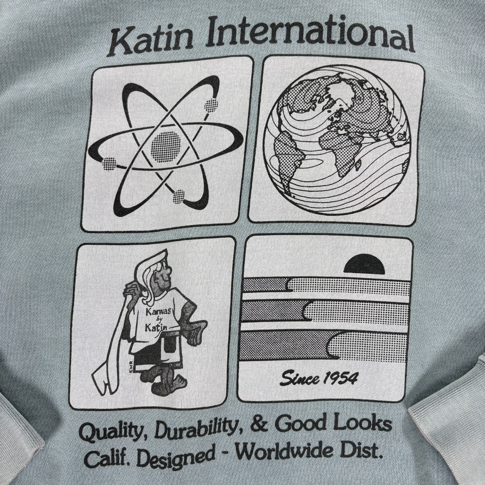 Katin Katin International Hoodie Men Medium Green Surf Graphic Log Size US M / EU 48-50 / 2 - 4 Thumbnail