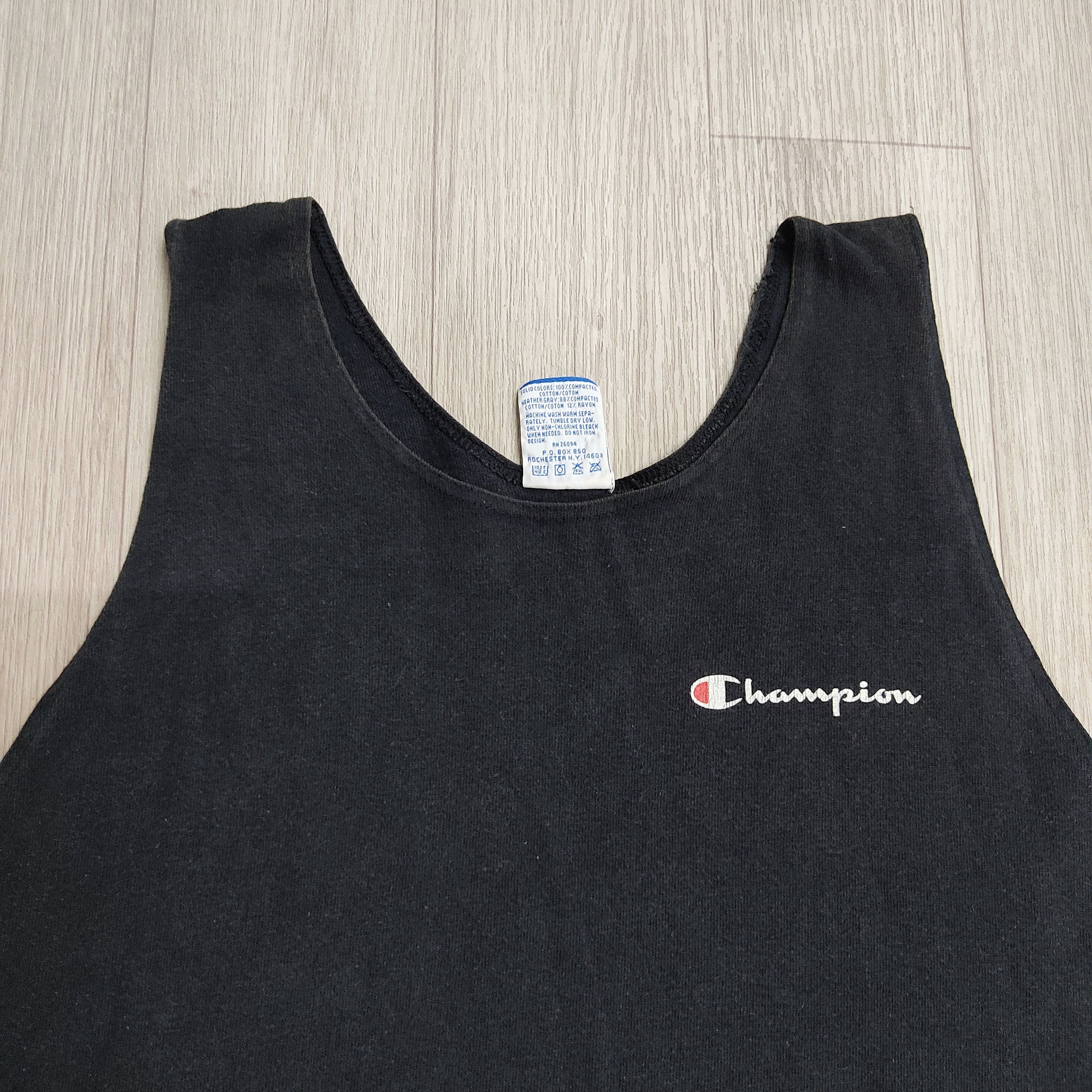 Champion × Vintage Vintage 90s Champion Tank Top Size US XL / EU 56 / 4 - 6 Thumbnail
