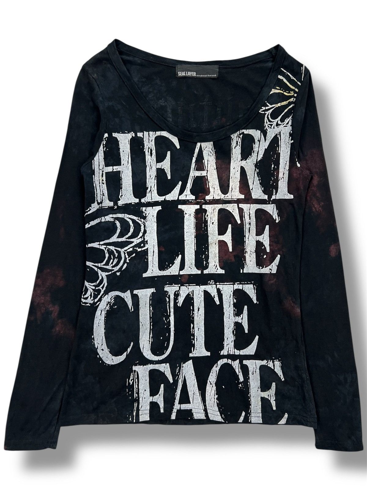 Seditionaries Seal Layer Butterfly Mesh Bleached Top Size S / US 4 / IT 40 - 2 Thumbnail