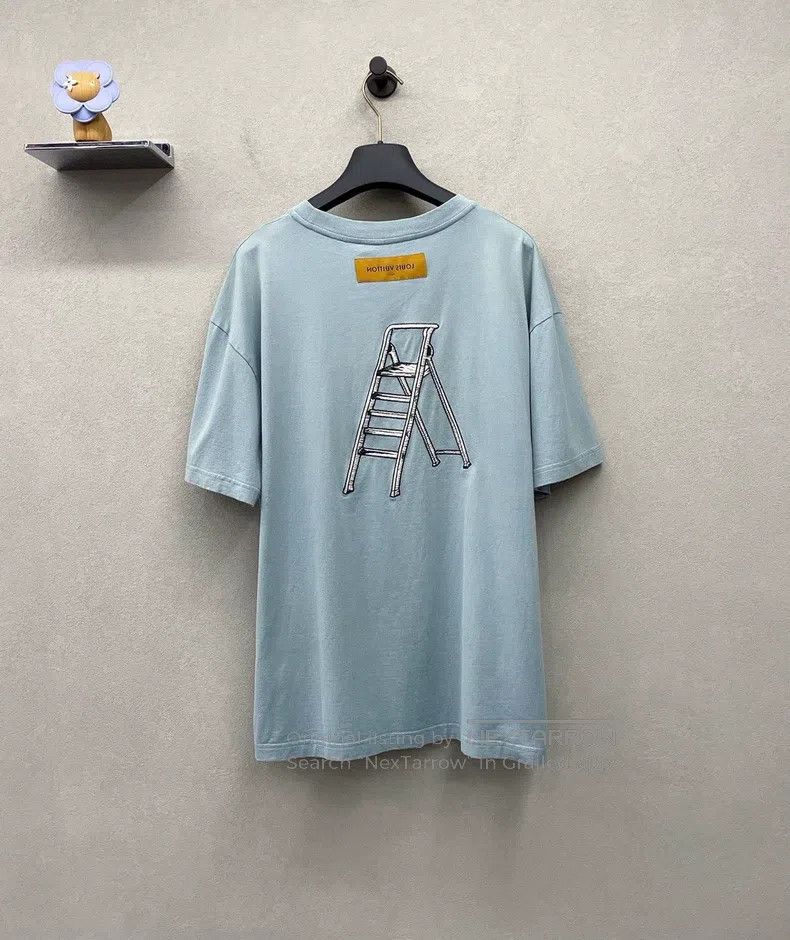 Louis Vuitton Louis Vuitton Tool pattern embroidered short sleeve Size US L / EU 52-54 / 3 - 2 Thumbnail
