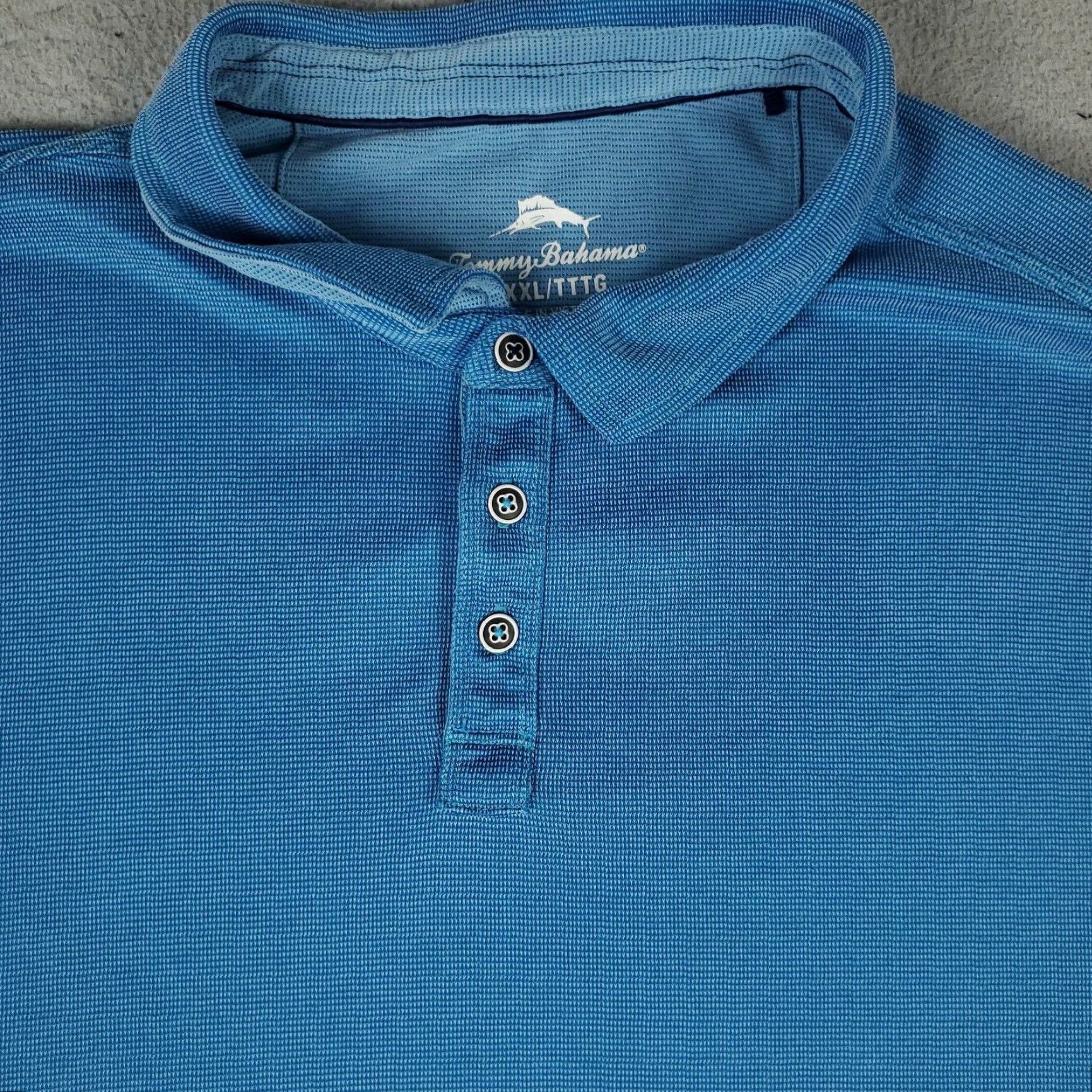 Tommy Bahama VINTAGE Tommy Bahama Polo Shirt Mens 3XL Blue Marlin Short Sleeve Casual Polo Adult 3XL Blue Logo Classic Modern Preppy Mens Size US XXL / EU 58 / 5 - 2 Thumbnail