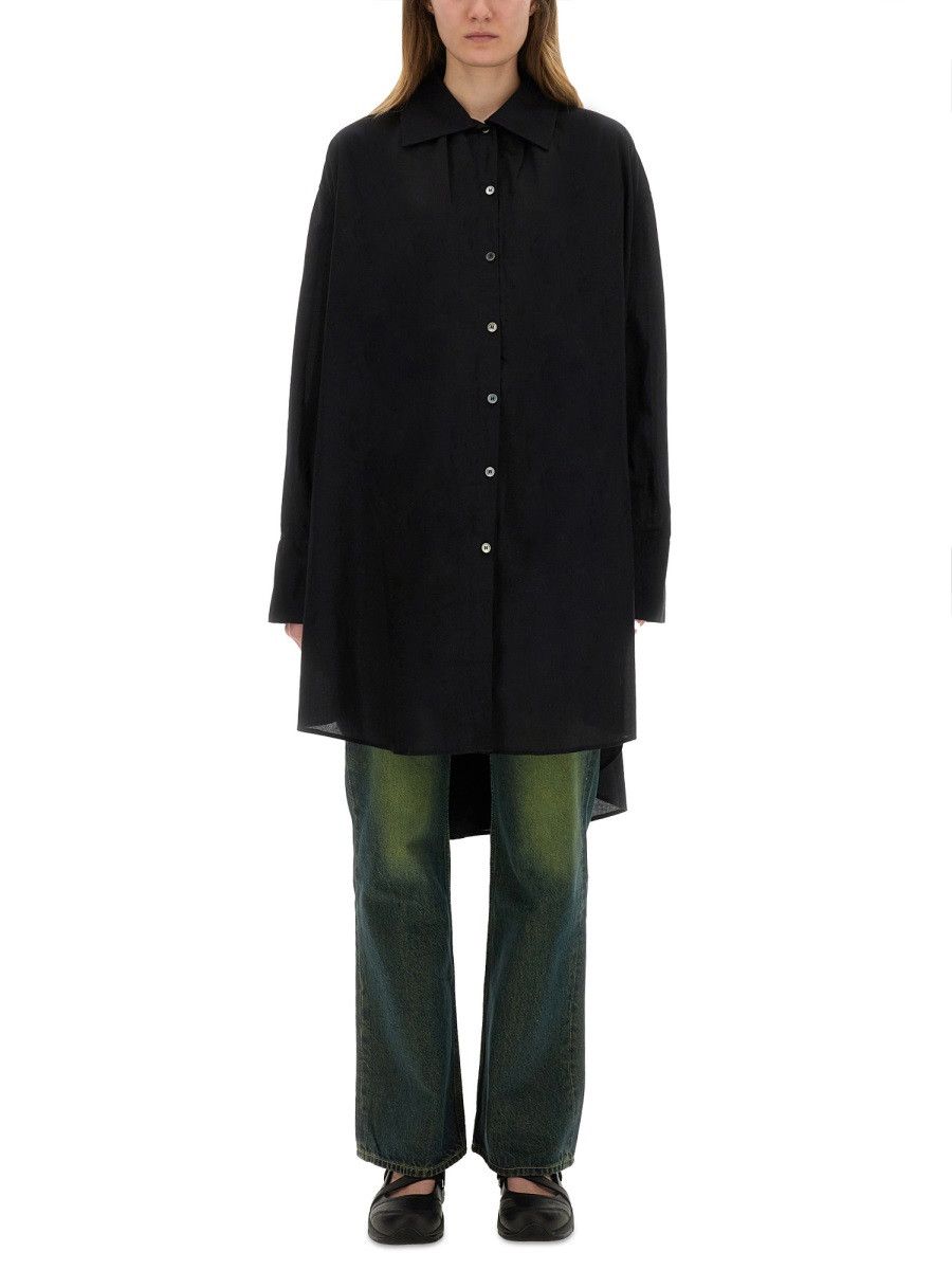 Our Legacy OUR LEGACY CHEMISIER DRESS "GALE" - BLACK (EU 36) Size XS / US 0-2 / IT 36-38 - 1 Thumbnail
