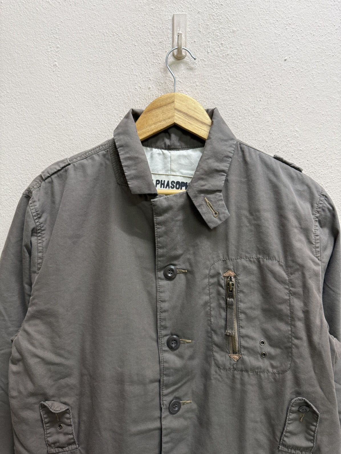 Vintage Alphasophy Field Military Jacket Slang Pocket Size US M / EU 48-50 / 2 - 19 Thumbnail
