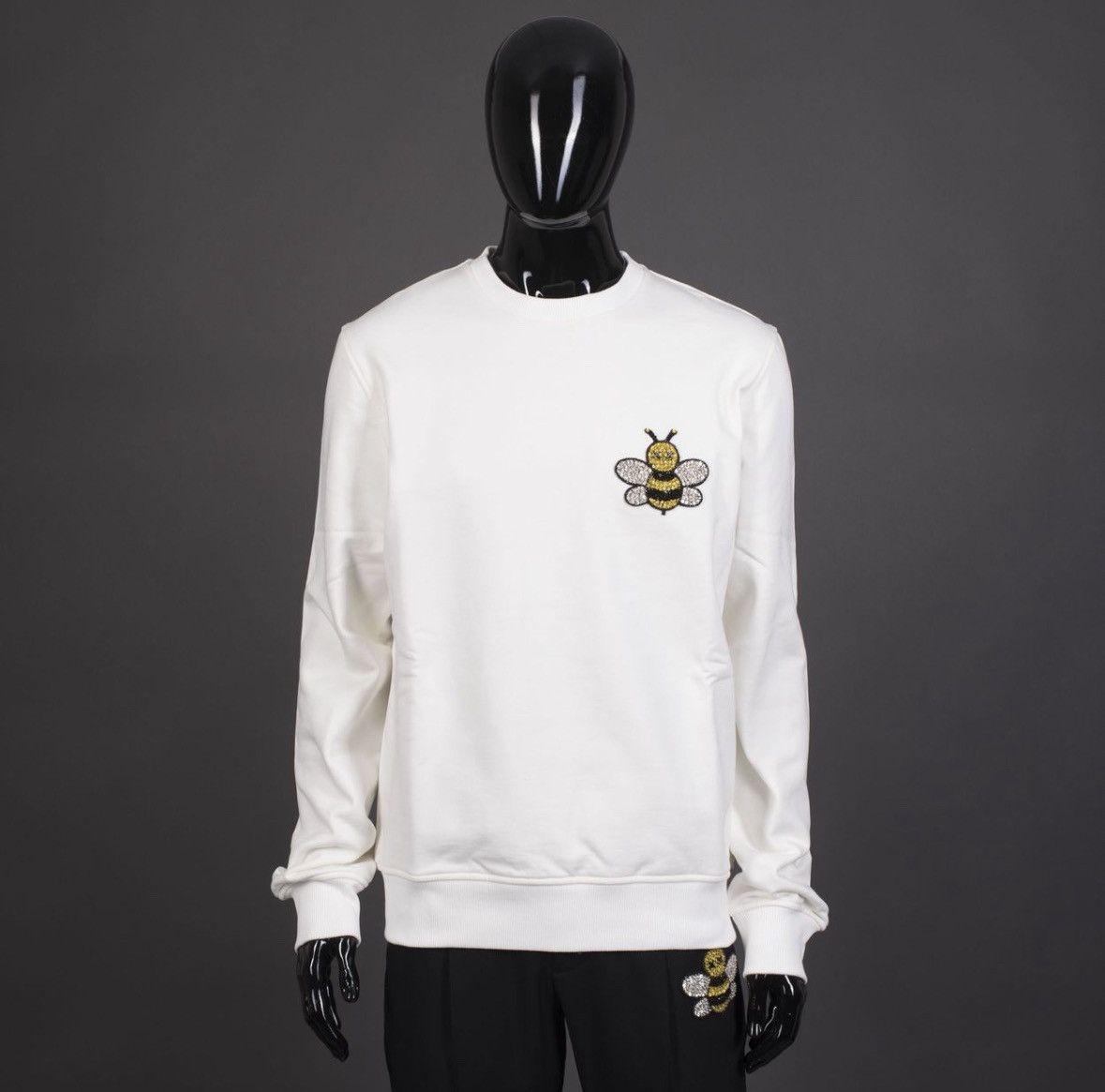Dior Dior Bumble Bee CrewNeck Size US M / EU 48-50 / 2 - 1 Thumbnail