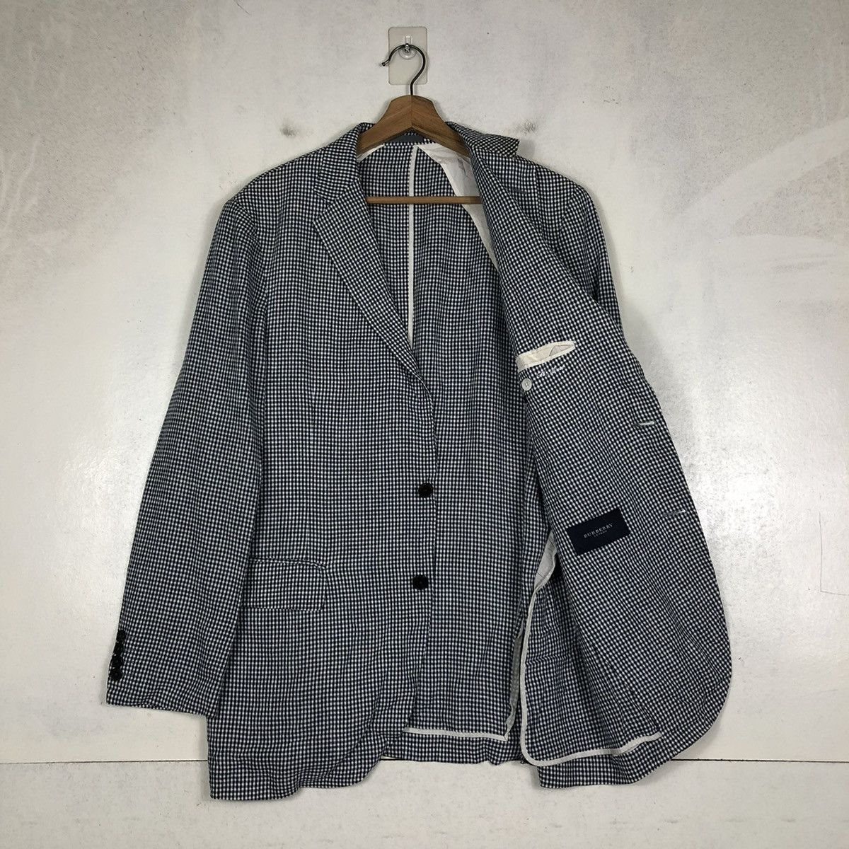 Burberry 📌VINTAGE BURBERRY LONDON CHORE JACKET TARTAN DESIGN Size US L / EU 52-54 / 3 - 12 Thumbnail