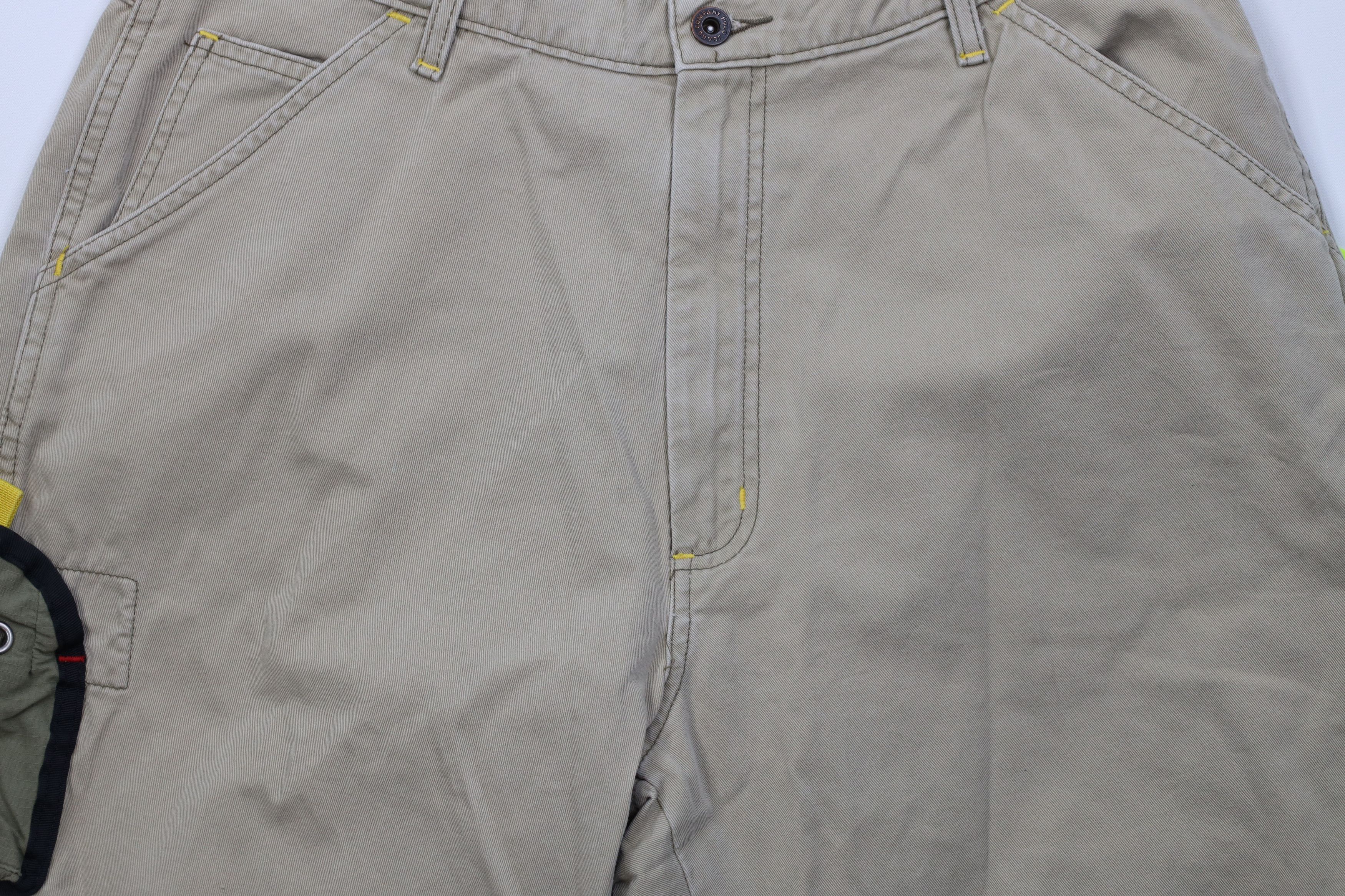 Ralph Lauren Vintage 90s Y2K Ralph Lauren Cell Phone Pocket Shorts Beige Size US 33 - 3 Thumbnail