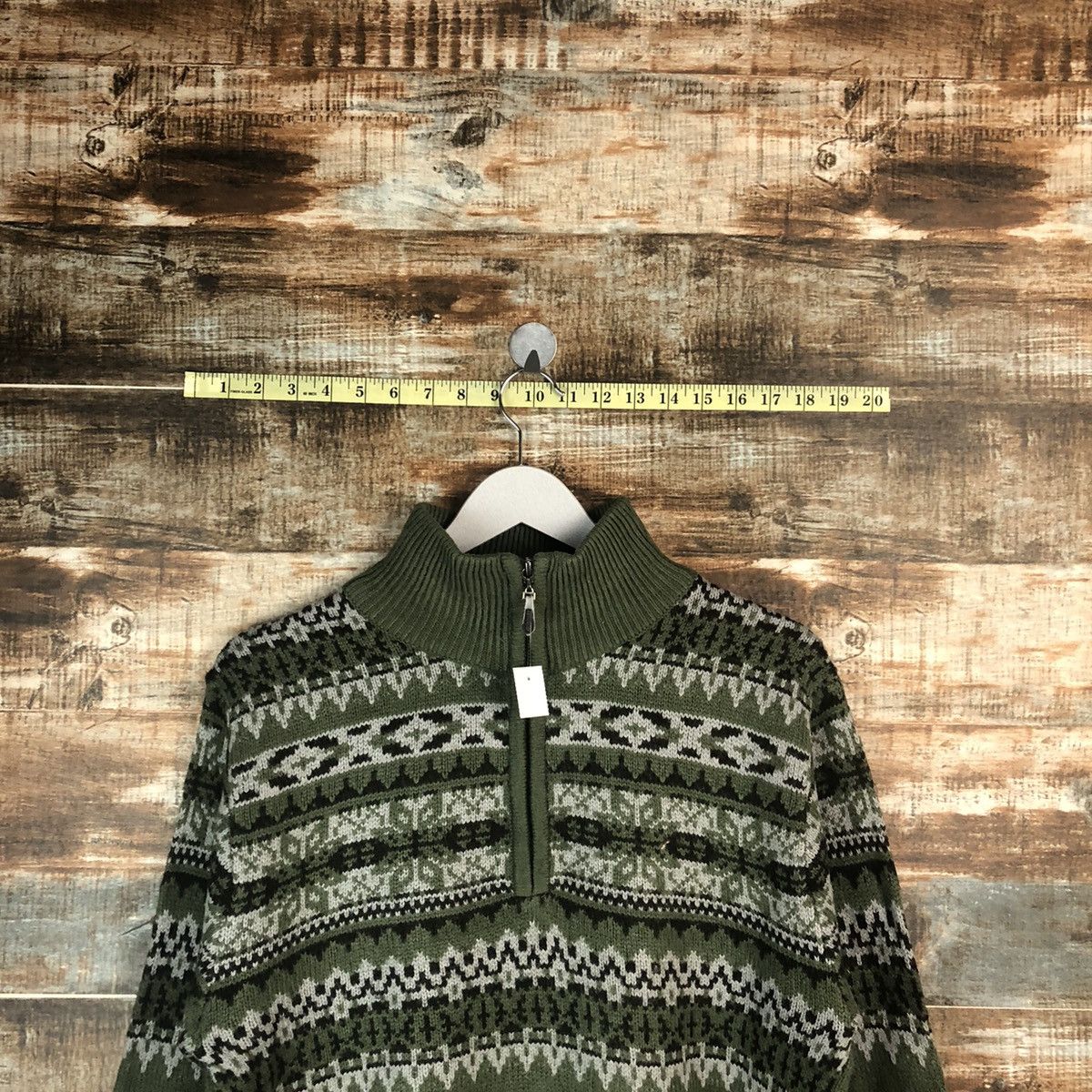 Japanese Brand Nurdic Green vintage Sweatshirt #A1462 Size US M / EU 48-50 / 2 - 4 Thumbnail