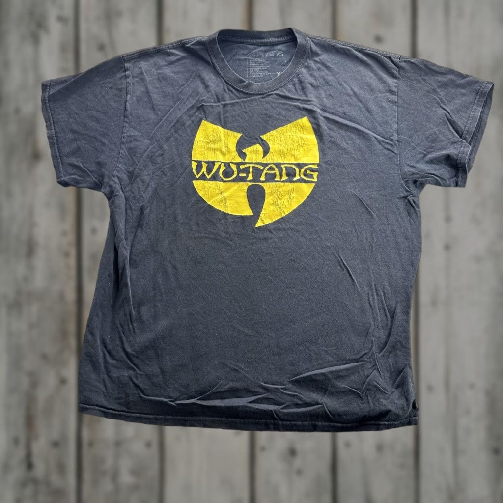 Logo 7 VINTAGE? No — Wu-Tang Clan Shirt Mens XL Black Yellow Logo Graphic Hip Hop Rap Tee Music 2020 Size US XL / EU 56 / 4 - 1 Thumbnail