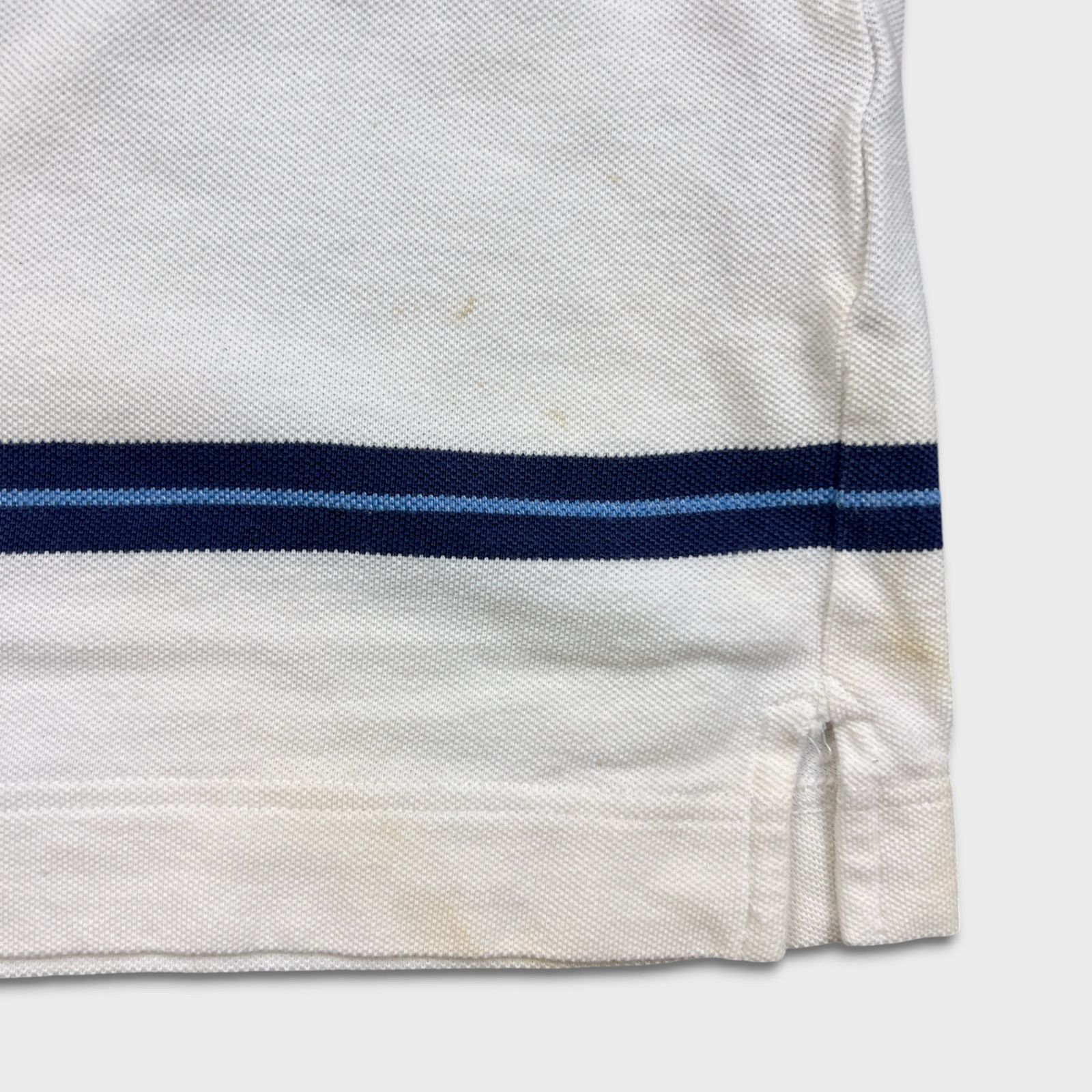 Nautica × Vintage VTG 90s Nautica Polo Shirt Medium Pony Stripe Short Sleeve Size US M / EU 48-50 / 2 - 6 Thumbnail