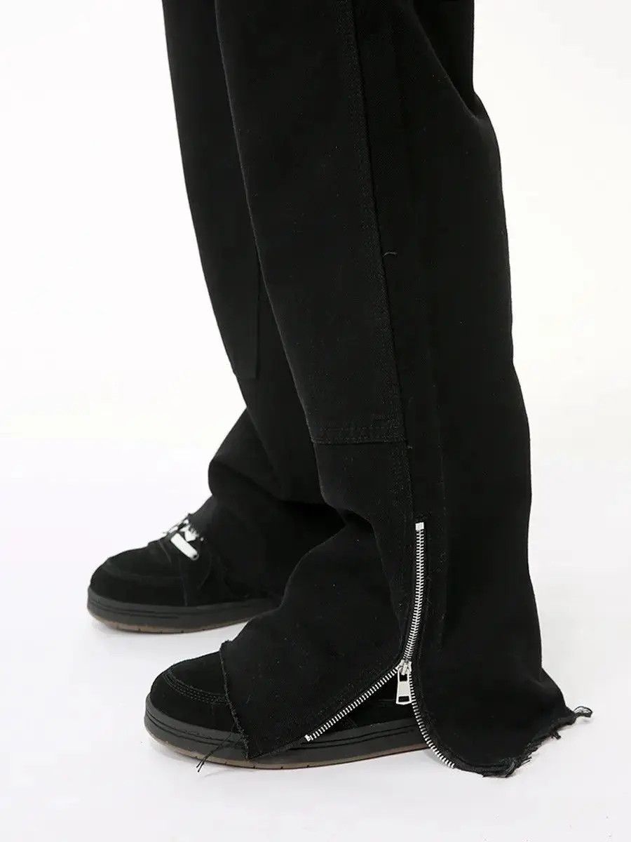 Japanese Brand Retro straight high street micro flared jeans Size US 32 / EU 48 - 3 Thumbnail