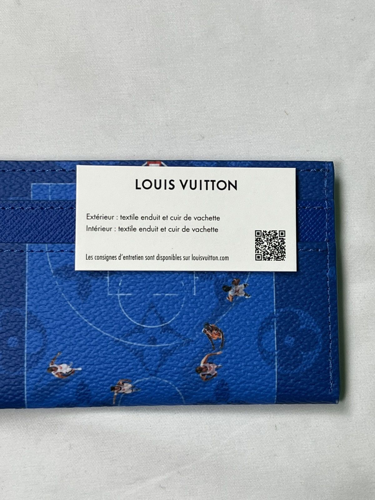 Louis Vuitton Louis Vuitton Basketball Blue Card Holder Size ONE SIZE - 3 Thumbnail