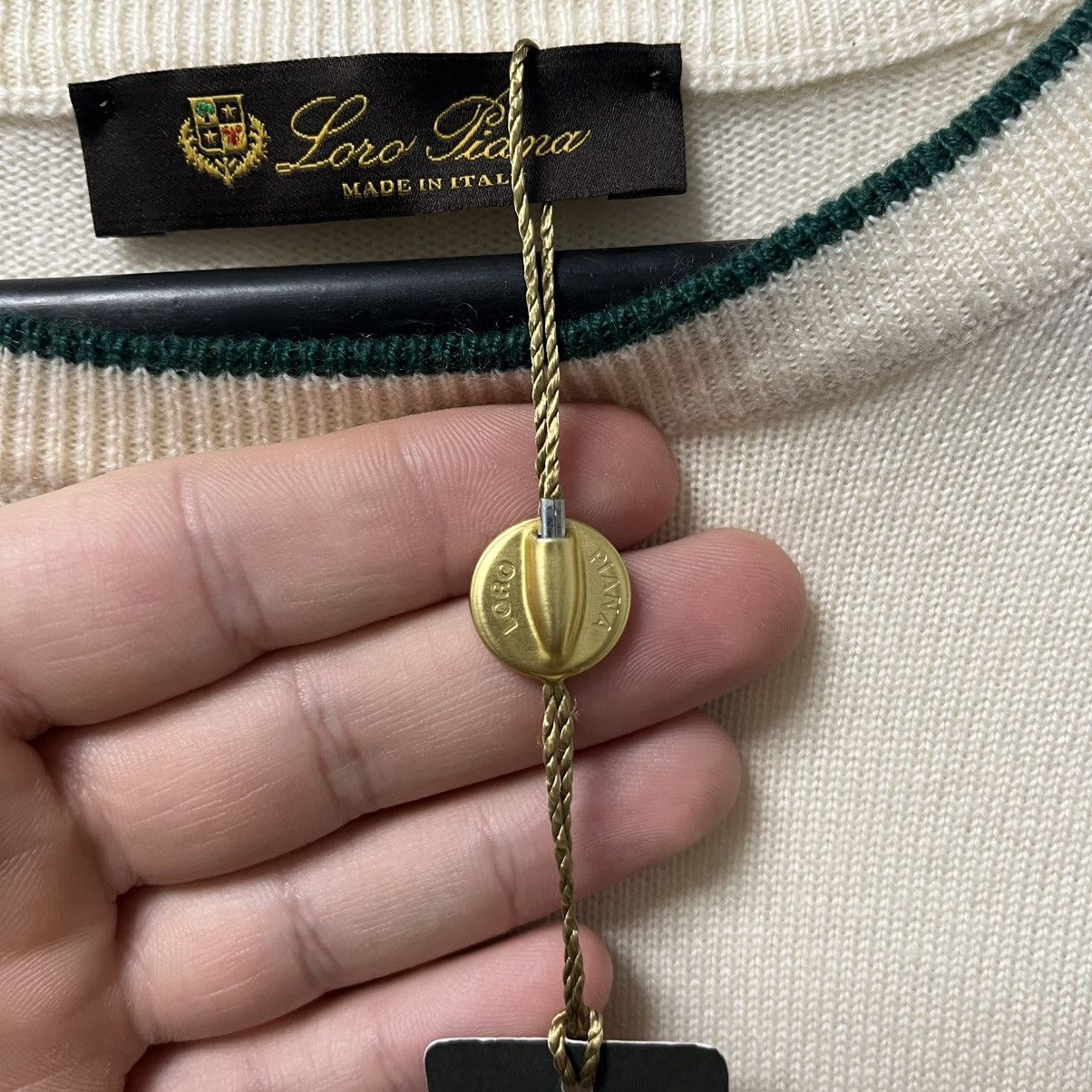 Loro Piana Loro Piana Black Sweatshirt Mini Logo Old Money Kashmir Size US L / EU 52-54 / 3 - 10 Thumbnail