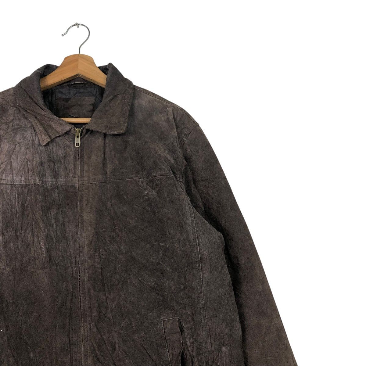 Japanese Brand 🔥VINTAGE BIKER LEATHER JACKET UNBRANDED ISSEY MIYAKE Size US S / EU 44-46 / 1 - 6 Thumbnail