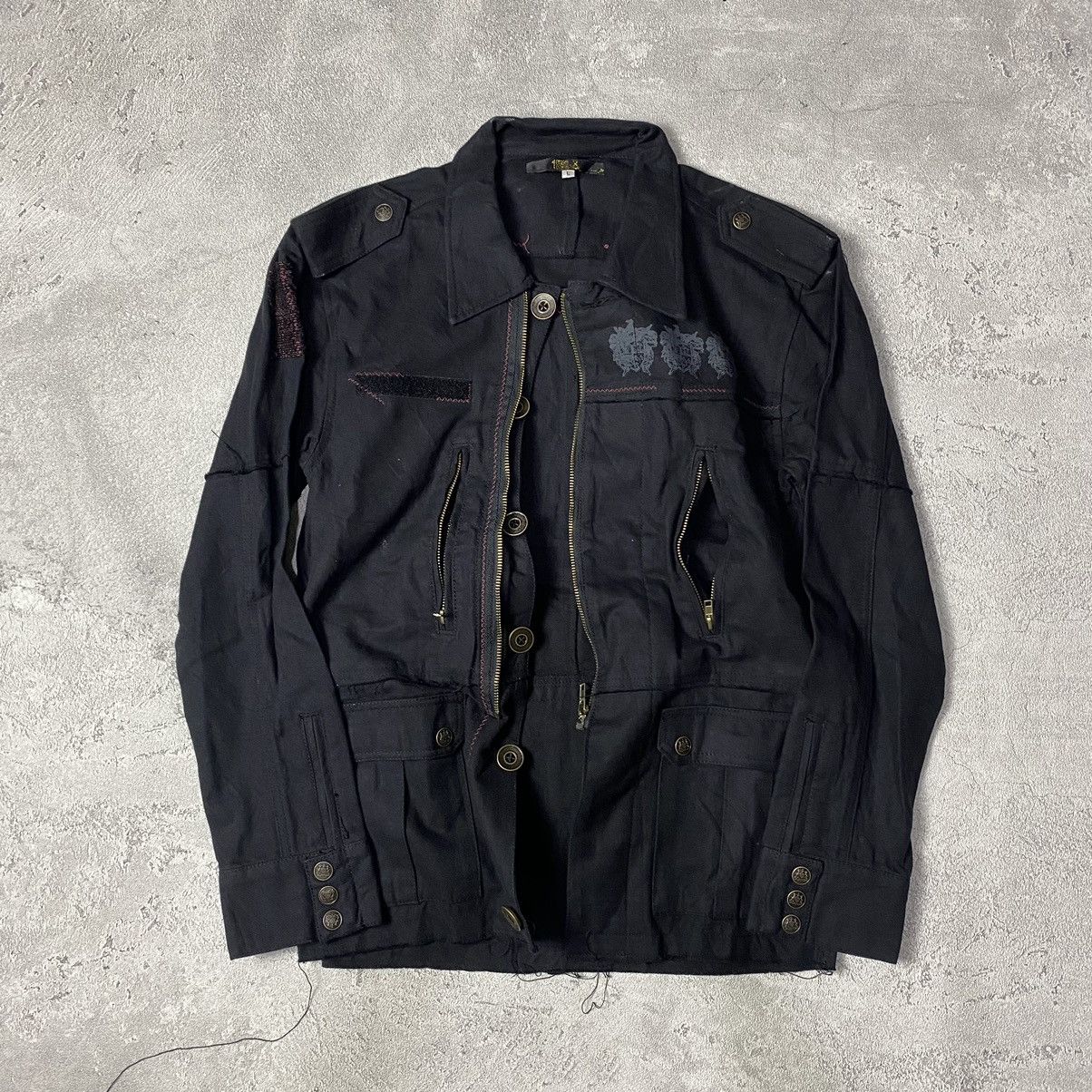 If Six Was Nine × Japanese Brand × Le Grande Bleu (L.G.B.) 1990s Japanese Brand - Vkei Style Jacket Size US L / EU 52-54 / 3 - 3 Thumbnail