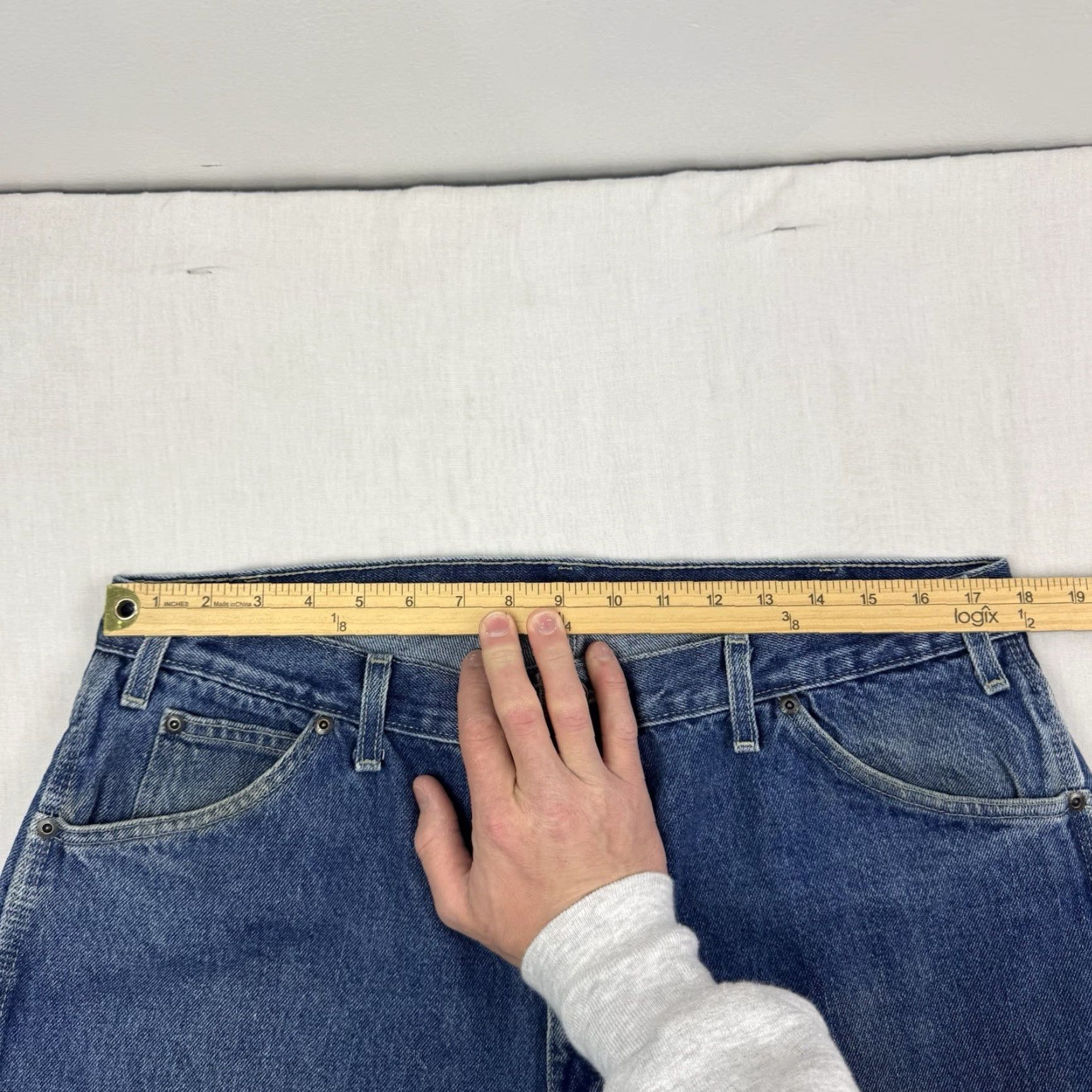Dickies VINTAGE Dickies Jeans Carpenter Adults 38x32 Relaxed Blue Baggy Workwear Y2K Mens Size US 38 / EU 54 - 4 Thumbnail