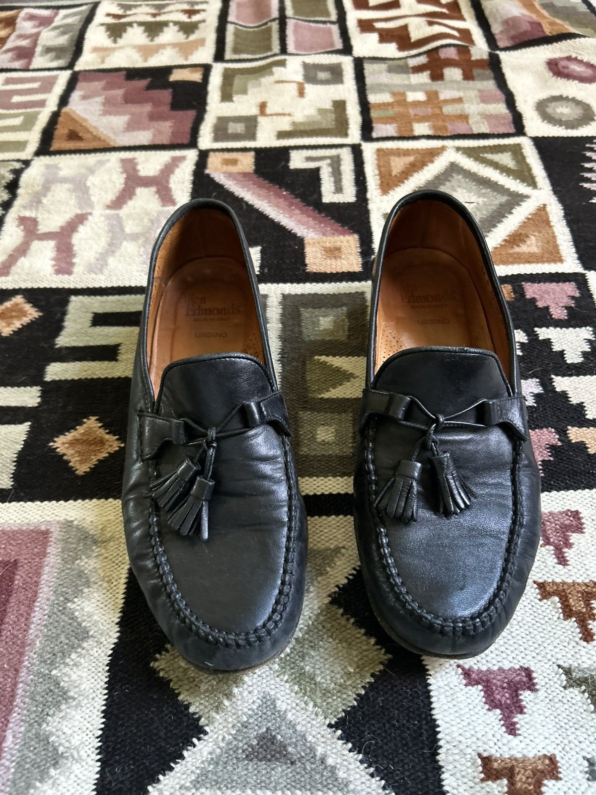 Allen Edmonds Allen Edmonds Urbino Leather Tassel Loafer Size US 9.5 / EU 42-43 - 1 Thumbnail