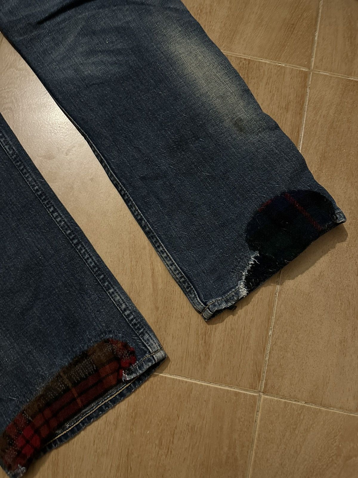CLOT × Polo Ralph Lauren Polo Ralph Lauren Patchwork Distressed Jeans Size US 32 / EU 48 - 10 Thumbnail