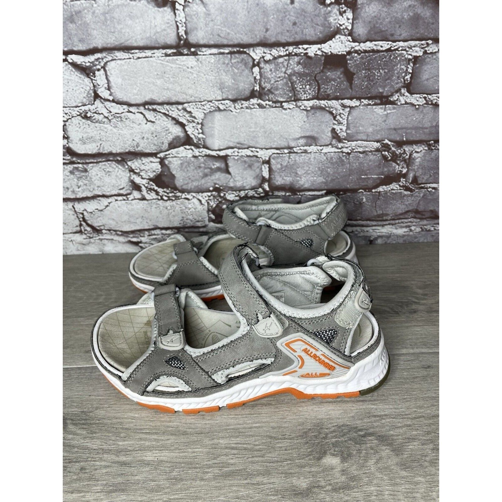 Mephisto Mephisto Allrounder Lagoona Larmessa Grey Nubuck Textile Str Size US 10 / IT 40 - 8 Thumbnail