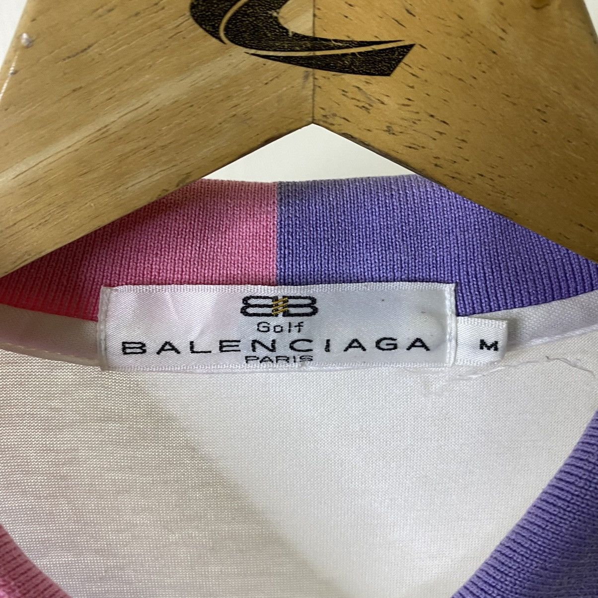 Balenciaga Vintage Balenciaga Paris Golf Polo T Shirt Size US M / EU 48-50 / 2 - 3 Thumbnail