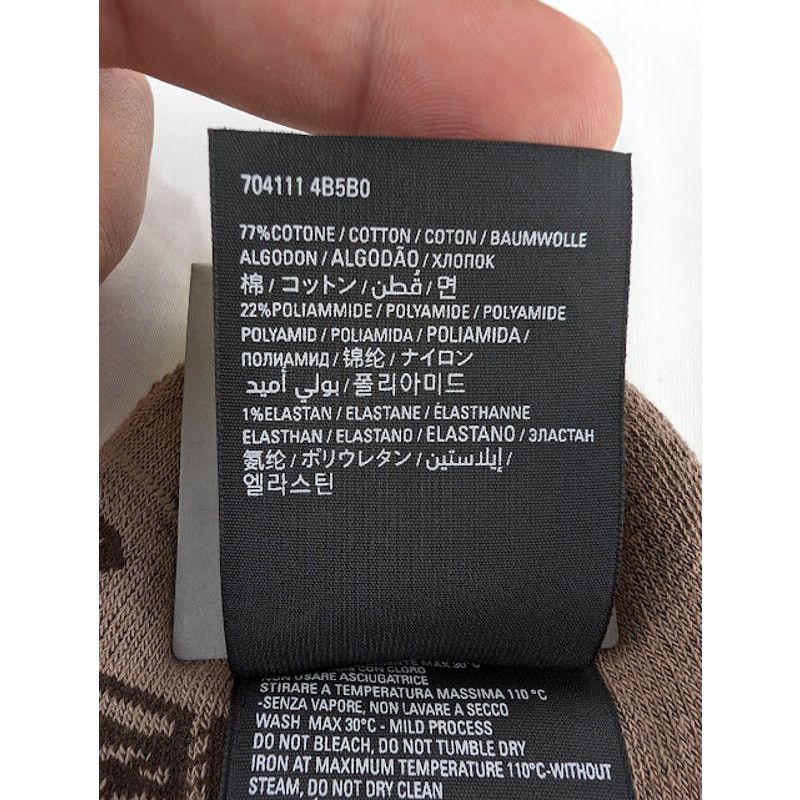 Balenciaga o1rshd1 Size: XL / Cotton Mix Jacquard Socks BB Monogram Size ONE SIZE - 8 Thumbnail