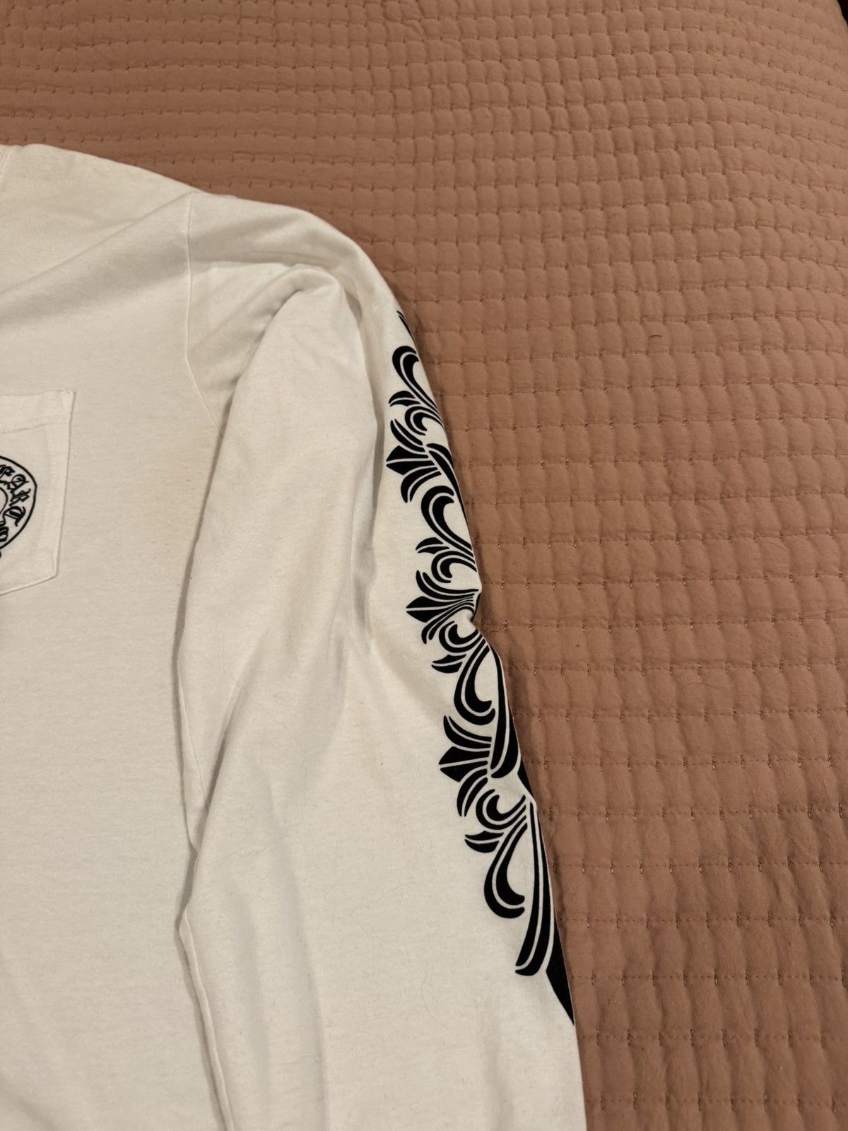 Chrome Hearts Chromehearts floral horseshoe longsleeve shirt Size US XL / EU 56 / 4 - 6 Thumbnail