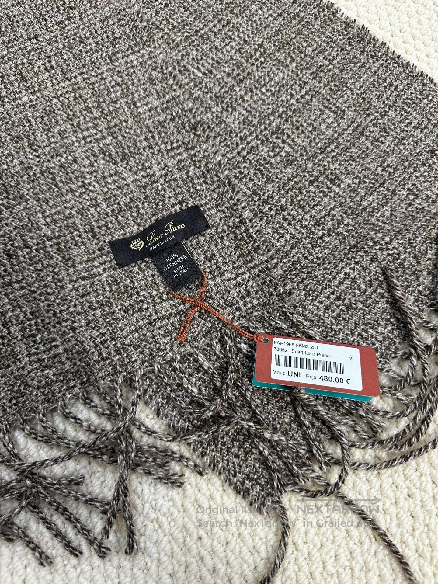 Loro Piana luxurious cashmere scarf by loro piana. Size ONE SIZE - 5 Thumbnail