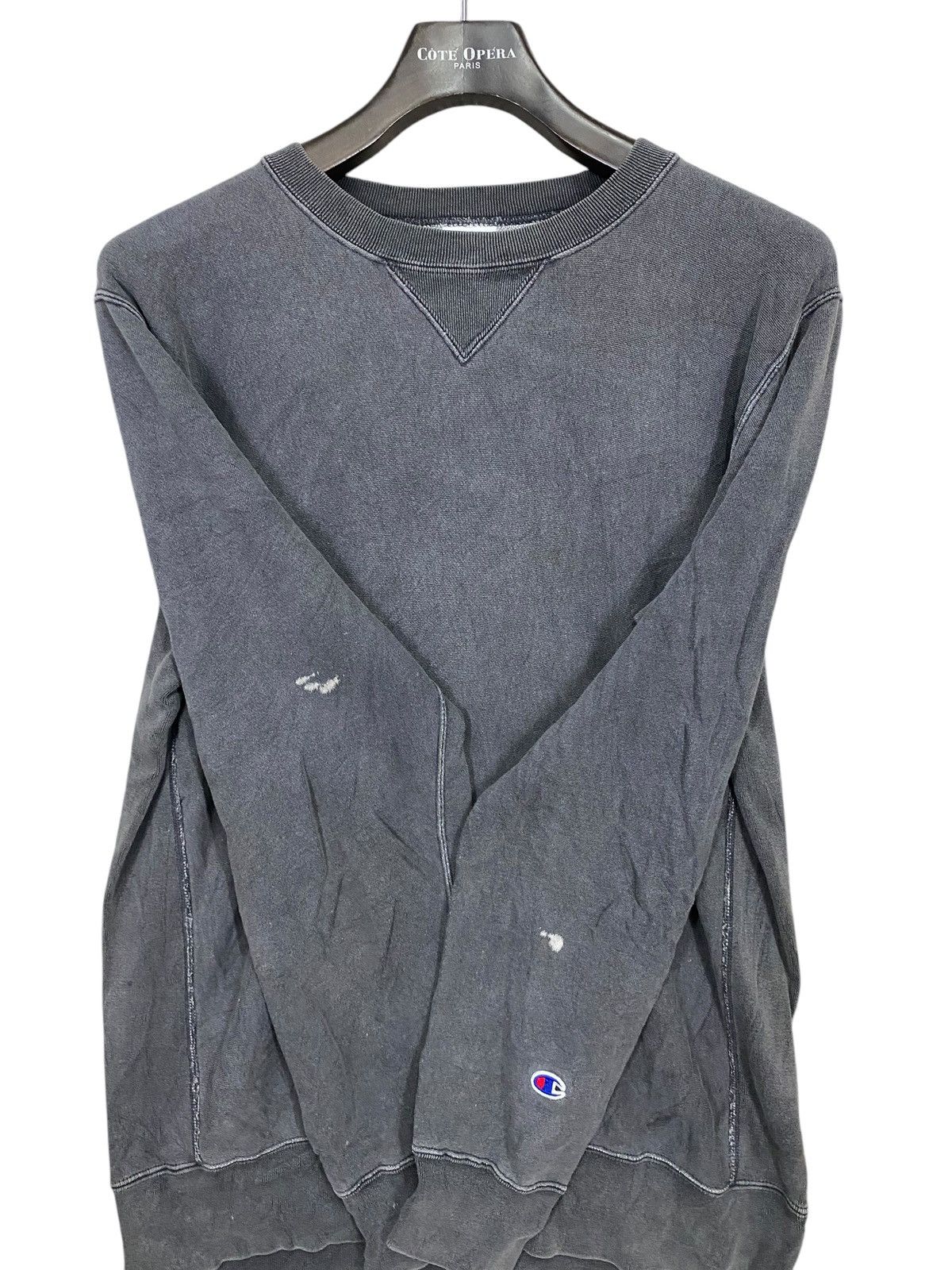 Champion × Vintage Champion y2k reverse weave sweatshirt crewneck sunfaded Size US XL / EU 56 / 4 - 3 Thumbnail