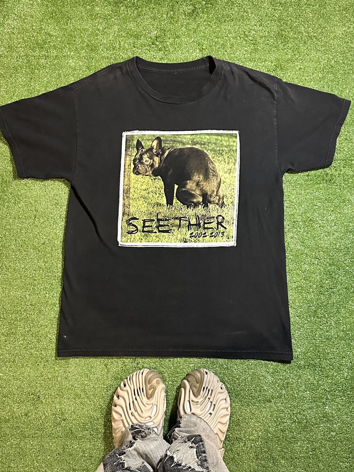Band Tees × Vintage Vintage Seether Tee Size US S / EU 44-46 / 1 - 1 Thumbnail