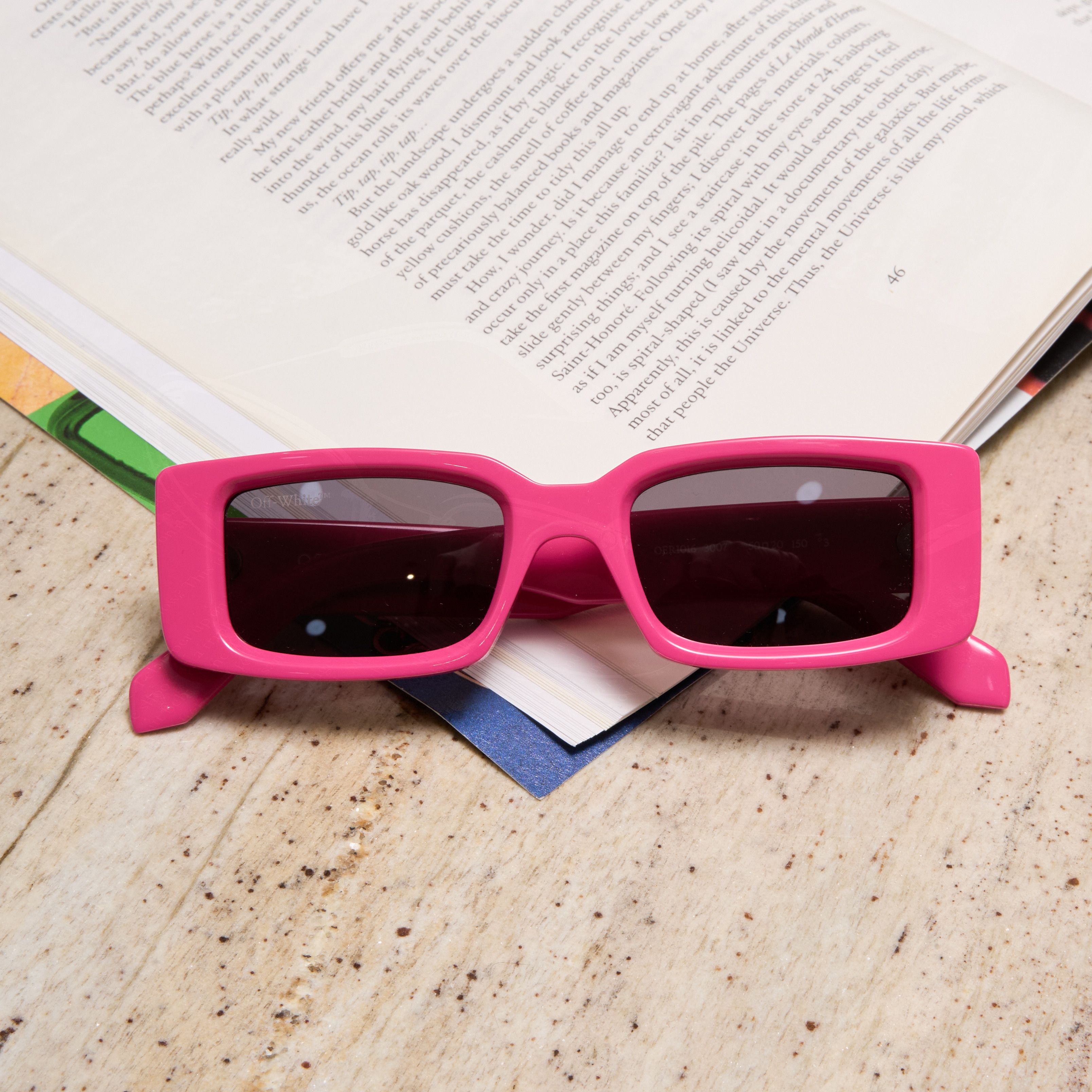 Off-White OFF WHITE Arthur Sunglasses PINK Size ONE SIZE - 2 Thumbnail