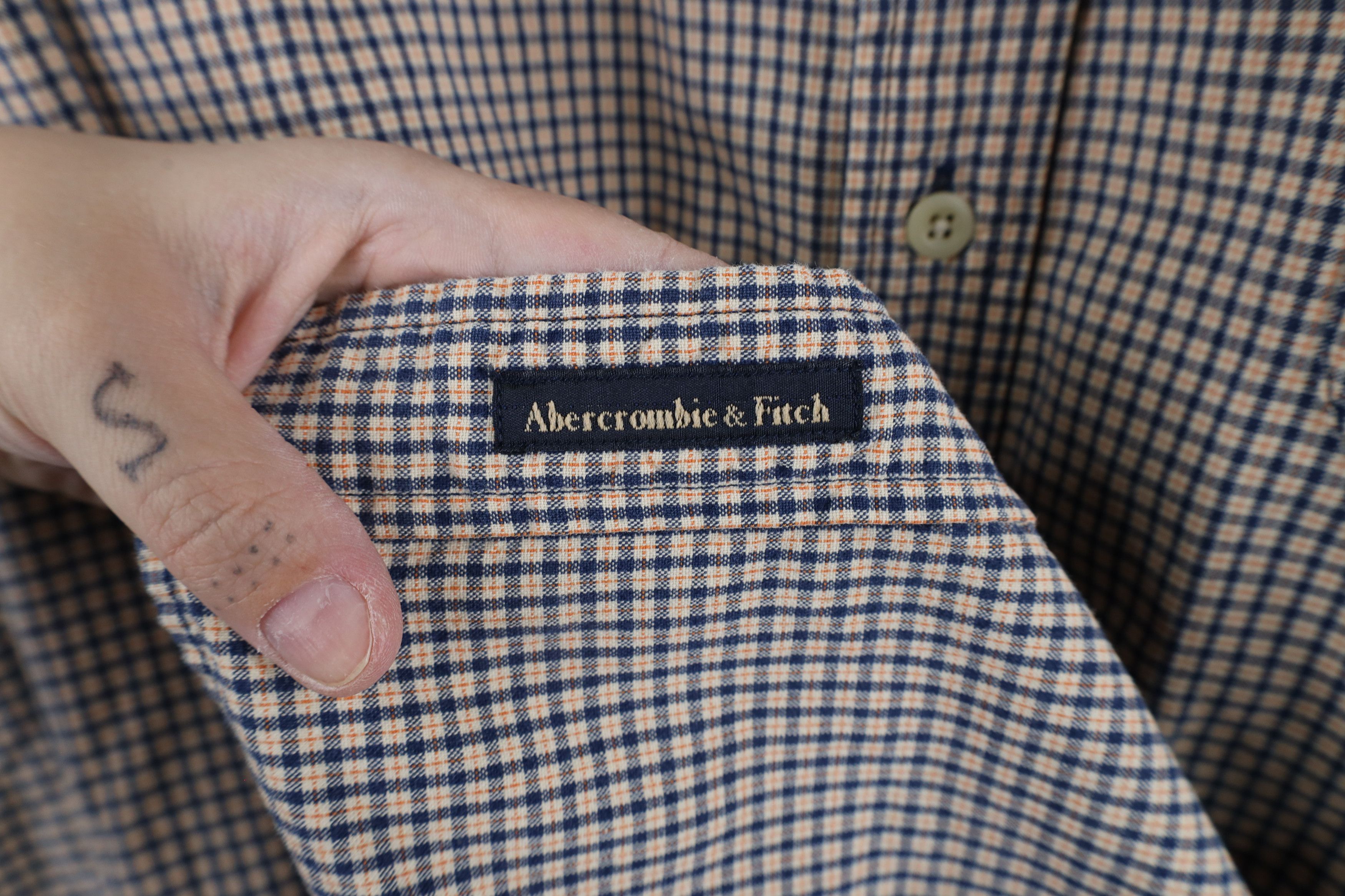 Abercrombie & Fitch × Vintage Vintage 90s Abercrombie & Fitch Collared Button Down Shirt Size US L / EU 52-54 / 3 - 4 Thumbnail