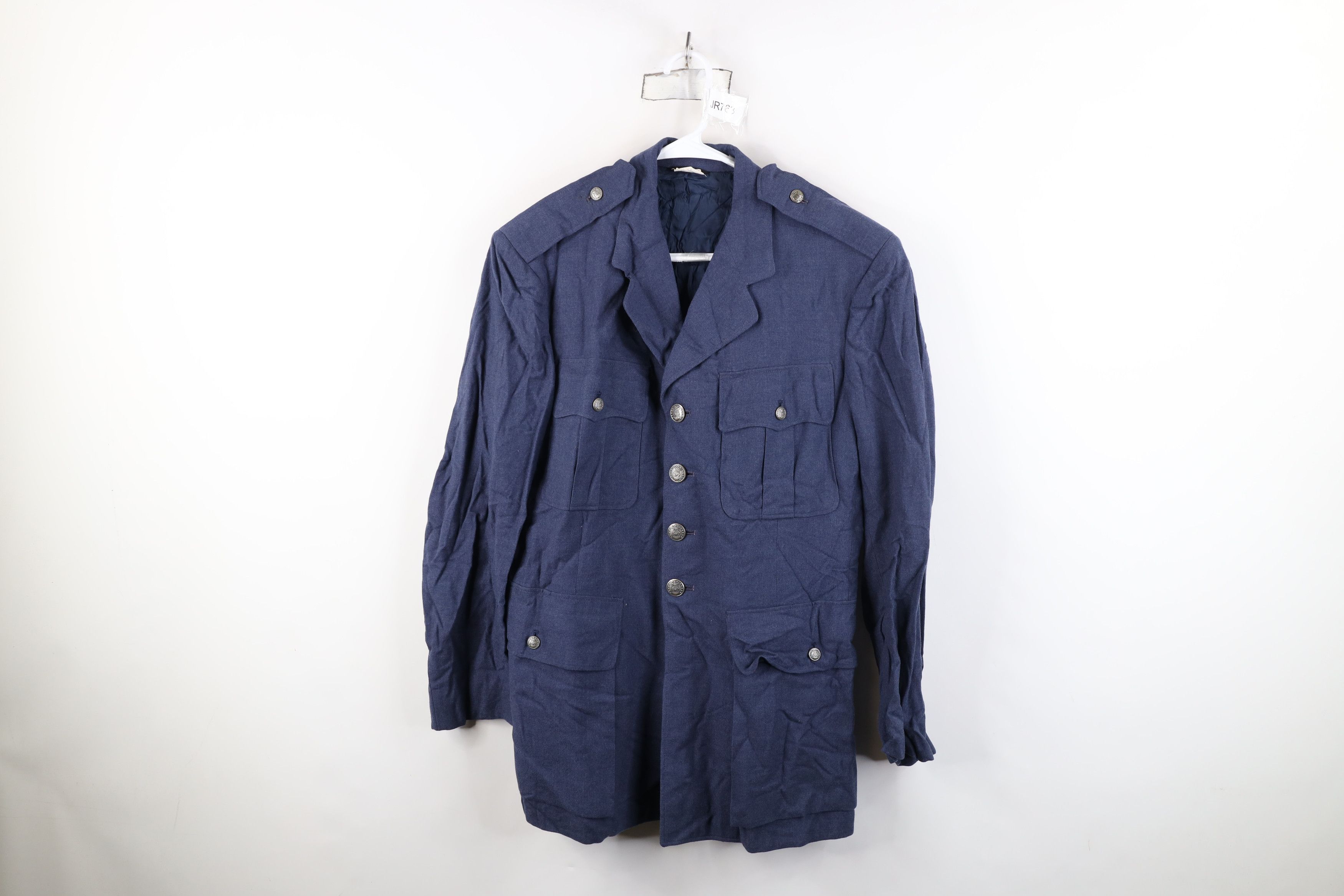 Vintage AS IS Vintage 60s Vietnam War 1084 Officer Jacket Coat USA Size US XL / EU 56 / 4 - 1 Thumbnail