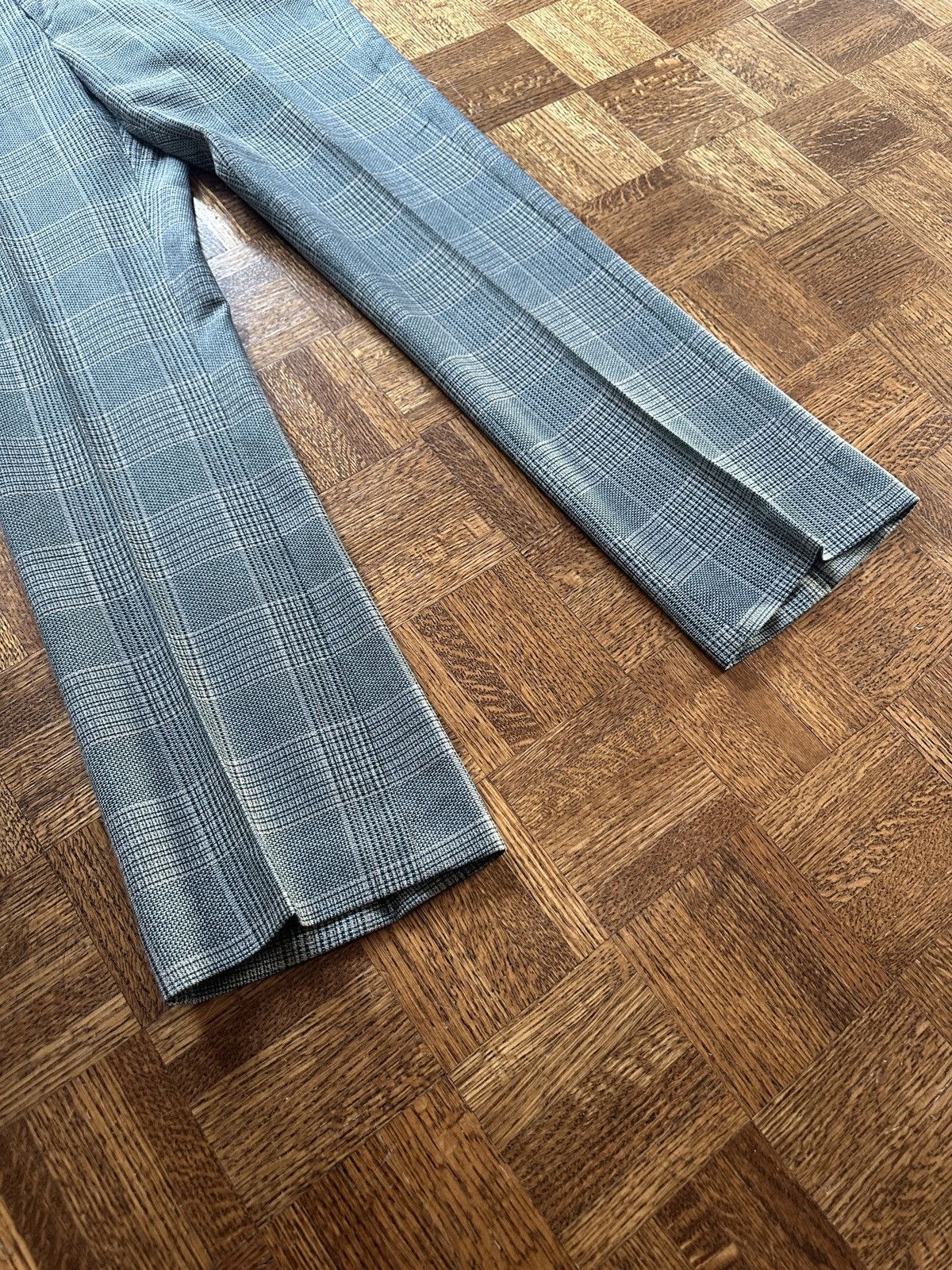 Vintage Vintage 70s Sears Plaid Give and Take Stretch Slacks Trouser Size US 35 - 5 Thumbnail