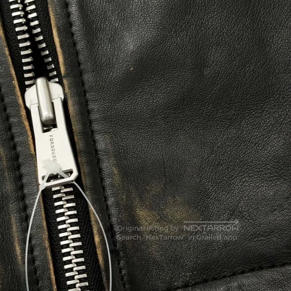 Other FORSOMEONE Men's Goat Leather Blouson. Size US S / EU 44-46 / 1 - 6 Thumbnail