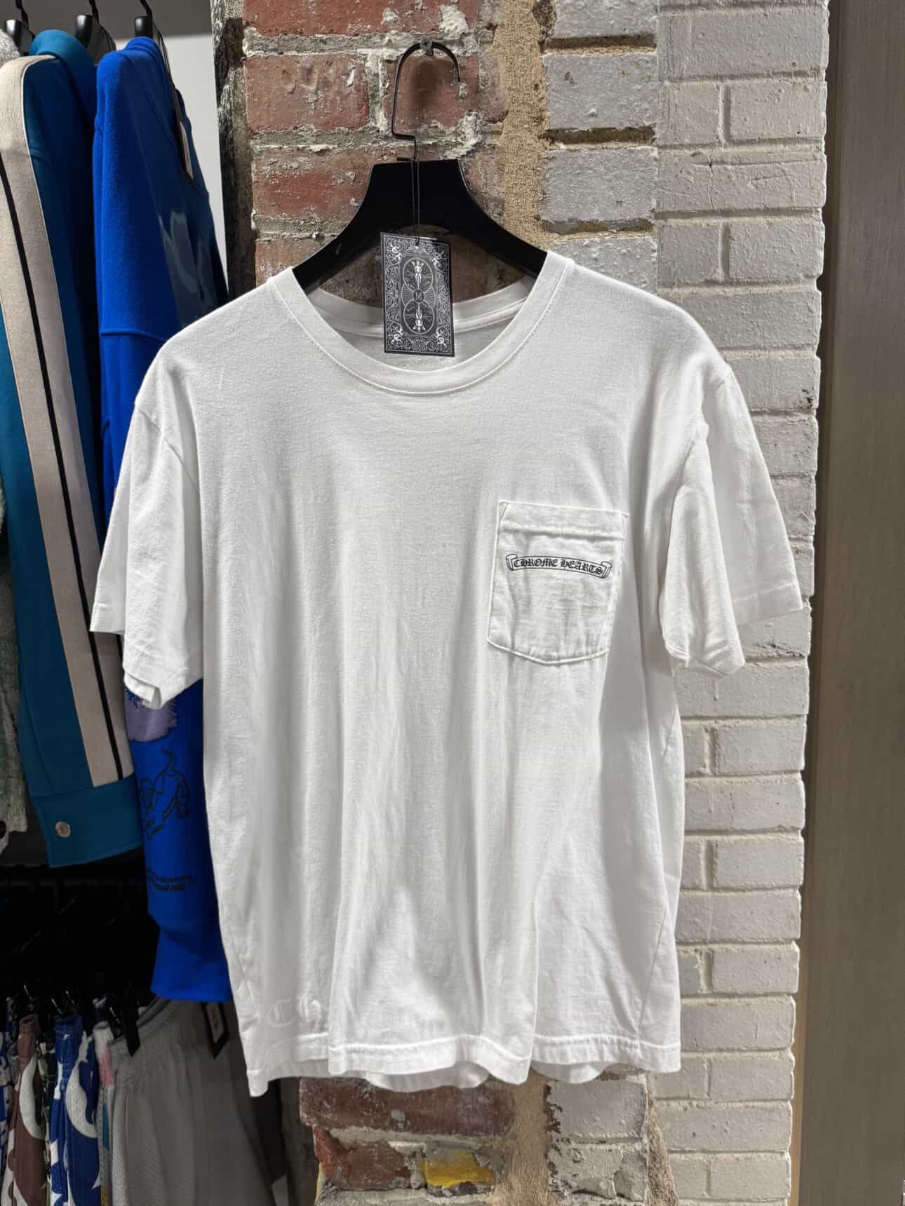 Chrome Hearts Scroll Logo T-shirt White