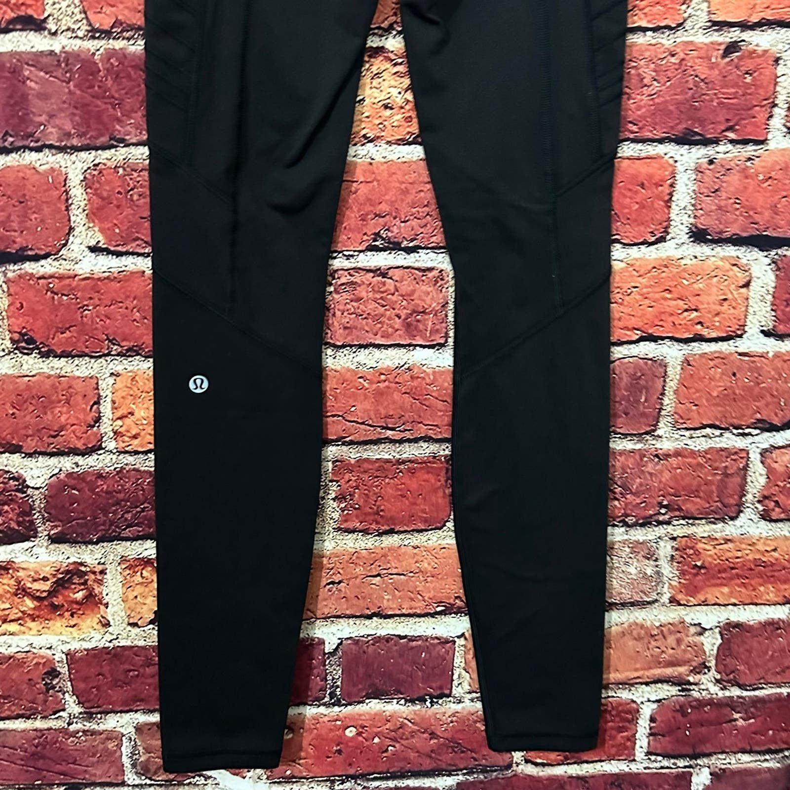 Lululemon Lululemon full length black Leggings Size 28" / US 6 / IT 42 - 7 Thumbnail