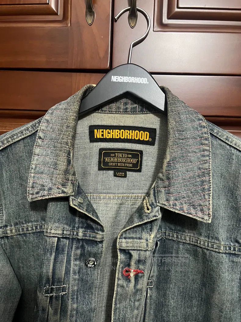 Neighborhood Neighborhood Denim Jacket Size US L / EU 52-54 / 3 - 3 Thumbnail