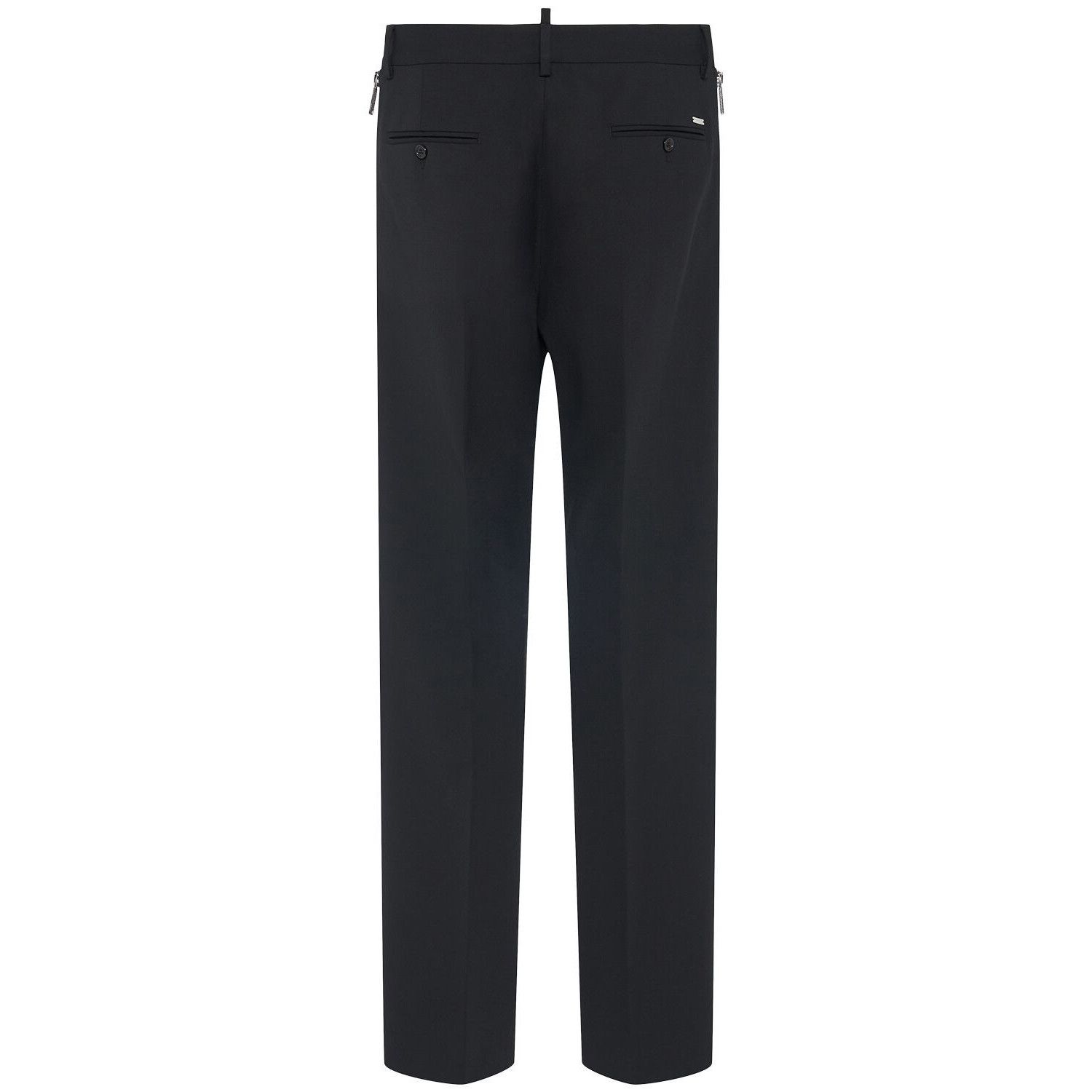 Dsquared2 DSQUARED2 Black Zip Pants New & Authentic (Men's size:US 36 Size US 36 / EU 52 - 2 Thumbnail