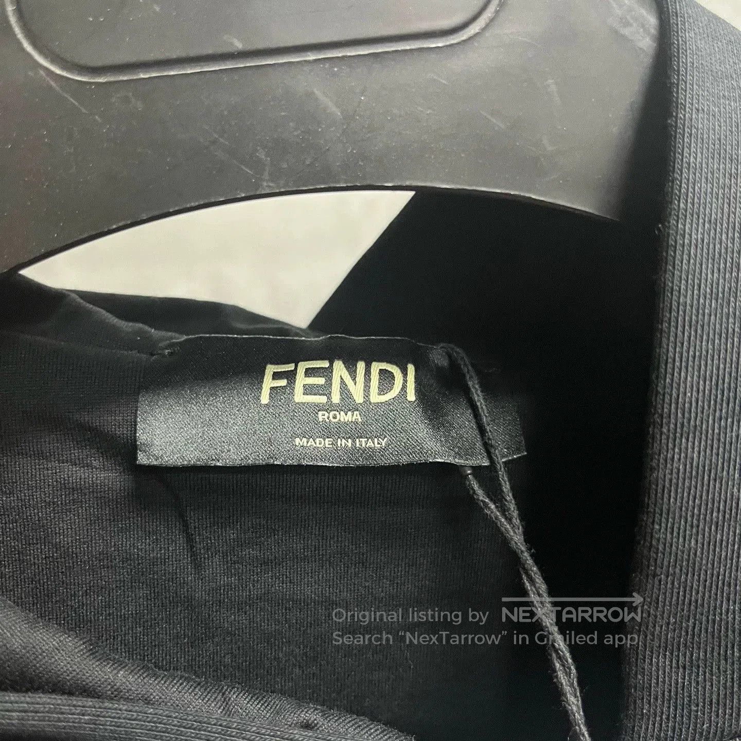 Fendi fendi black hooded long sleeve sweatshirt. Size US L / EU 52-54 / 3 - 3 Thumbnail