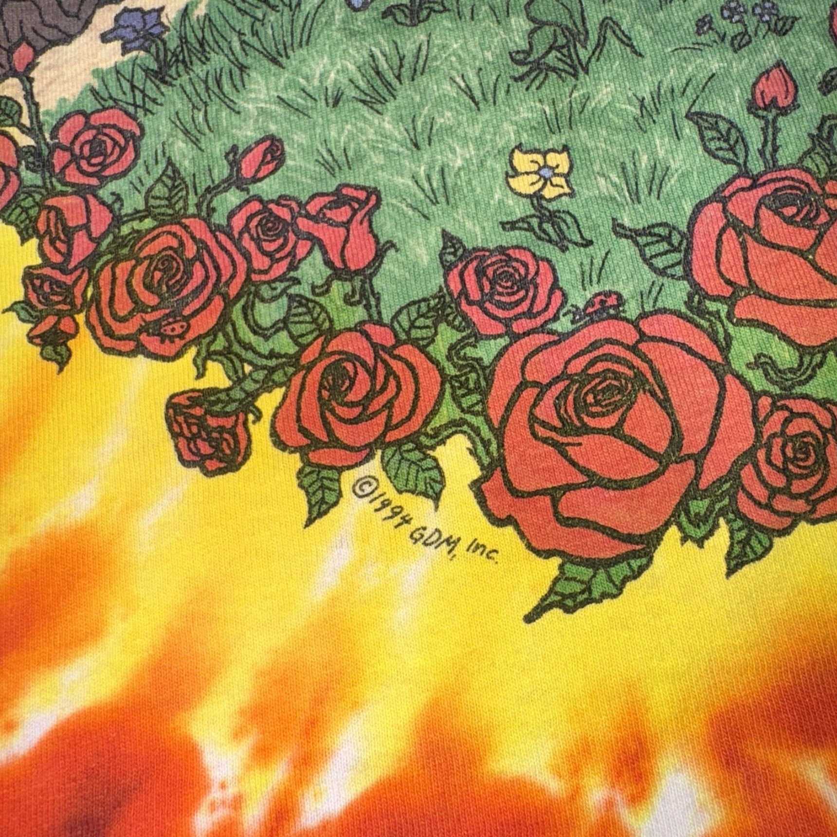 Liquid Blue VINTAGE Liquid Blue Grateful Dead Shirt Mens Tie Dye 1994 Summer Tour Large Cut Tank 27" Long 20.25" Wide Size US L / EU 52-54 / 3 - 2 Thumbnail