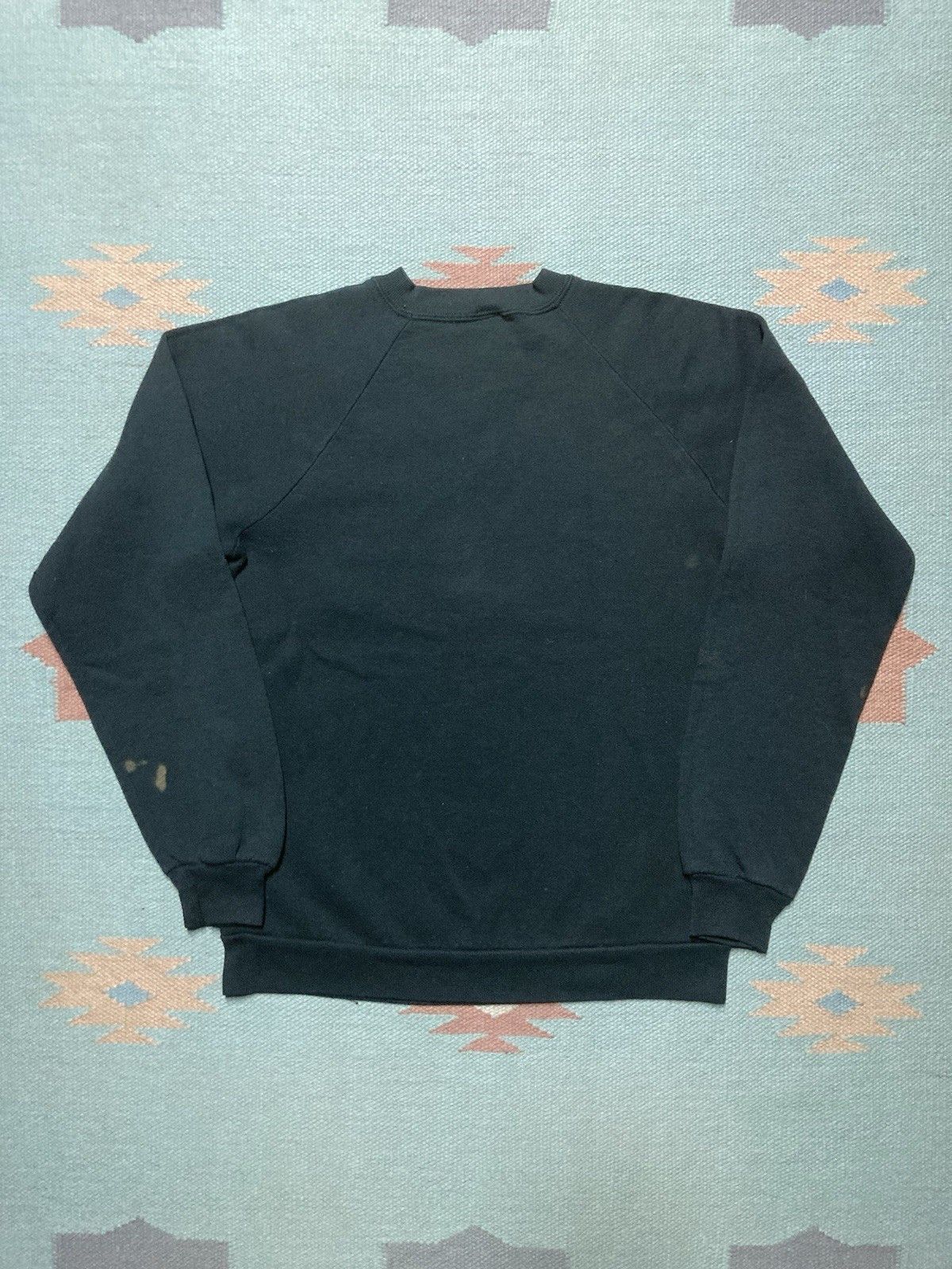Jerzees × Vintage 1980s sweatshirt lone wolf moon night stars forest animal M Size US L / EU 52-54 / 3 - 6 Thumbnail