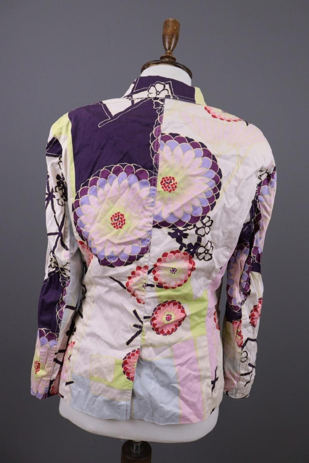 Escada Escada Sport Multicolor Floral Two Button Jacket Size 40 Size M / US 6-8 / IT 42-44 - 10 Thumbnail