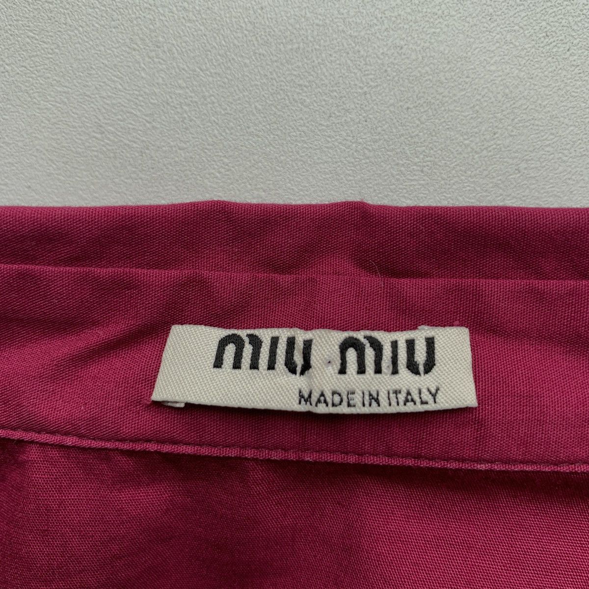 Miu Miu Miu Miu Button Up Shirt Size M / US 6-8 / IT 42-44 - 7 Thumbnail