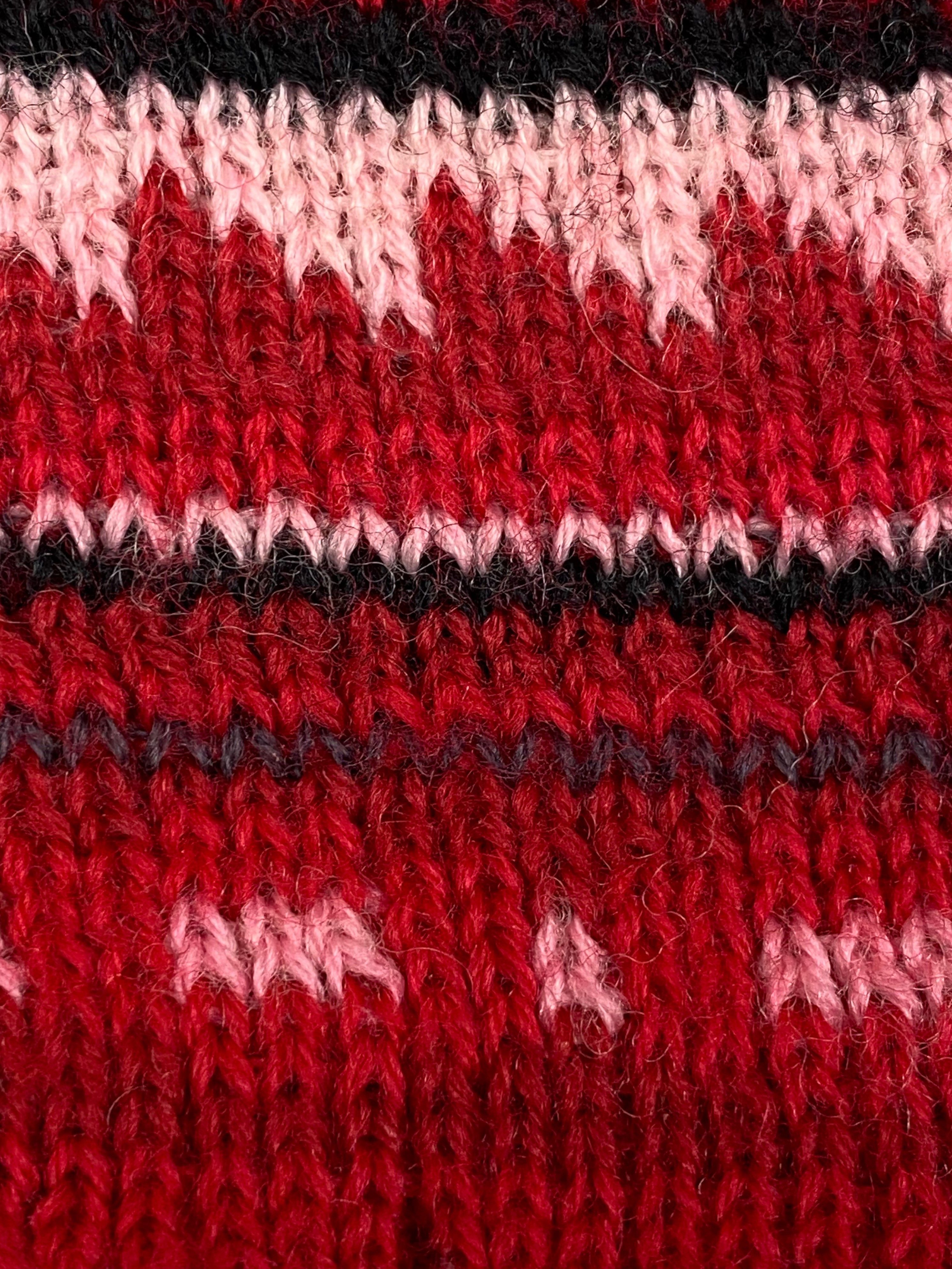Other 90s Vintage SMILEY Made in USA Red Fleece Warm Beanie M600 Size ONE SIZE - 4 Thumbnail
