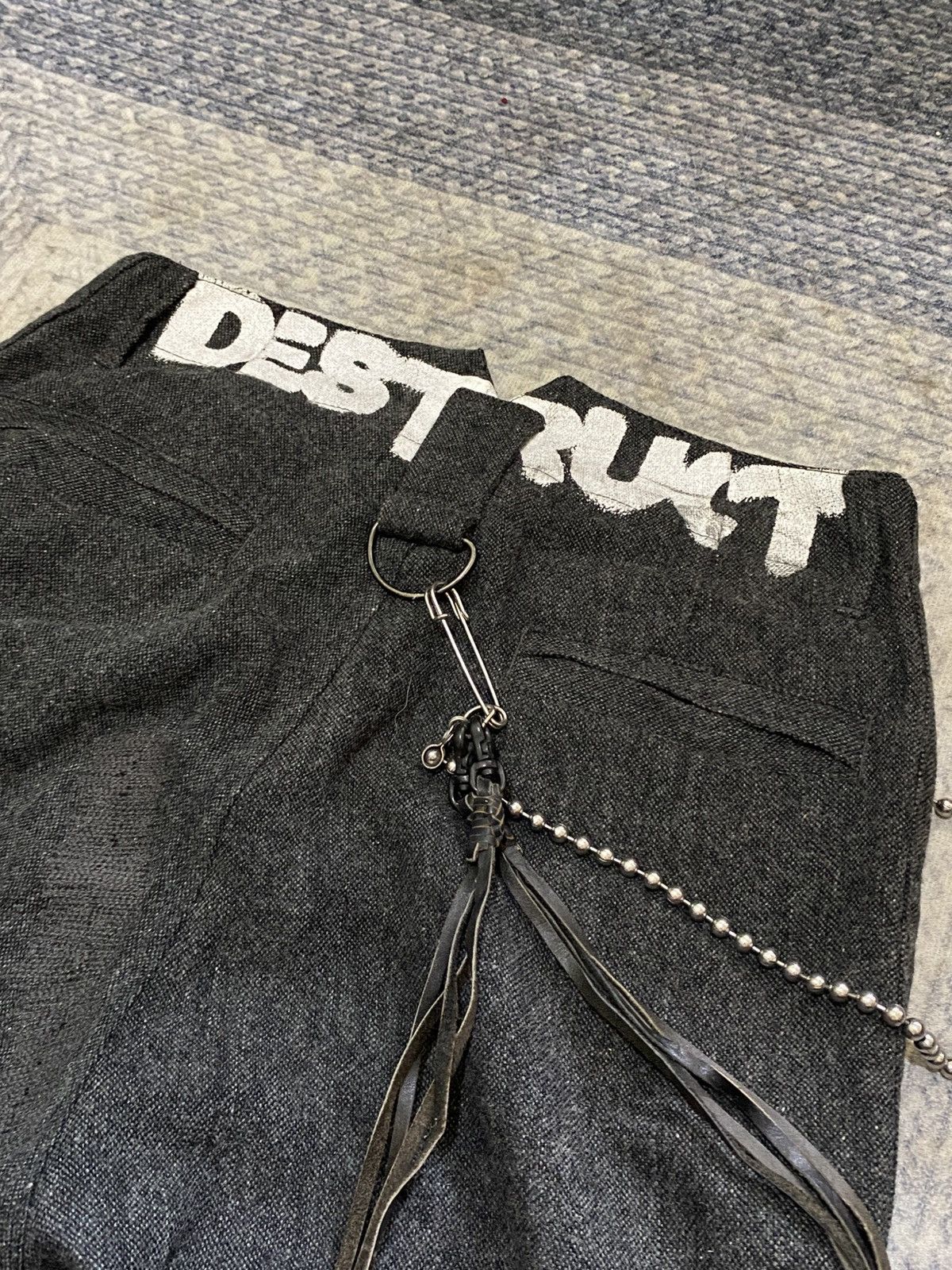 Japanese Brand × PPFM × Seditionaries PPFM DISTRESSED 'DESTRUCT' PANT Size US 32 / EU 48 - 5 Thumbnail