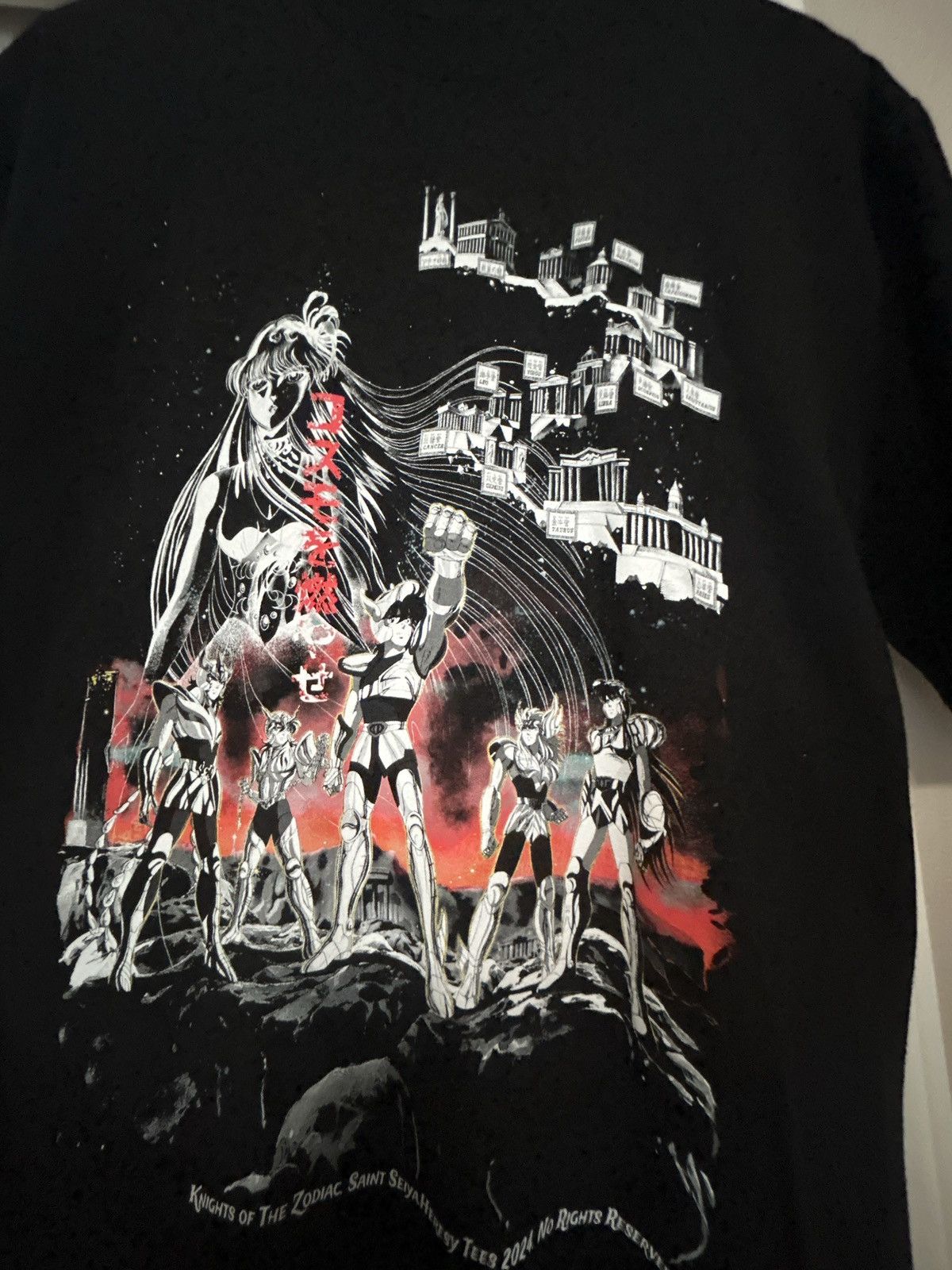 Anime Custom 1 of 1 Heresy Tee Knights Of The Zodiac SMALL Size US S / EU 44-46 / 1 - 4 Thumbnail