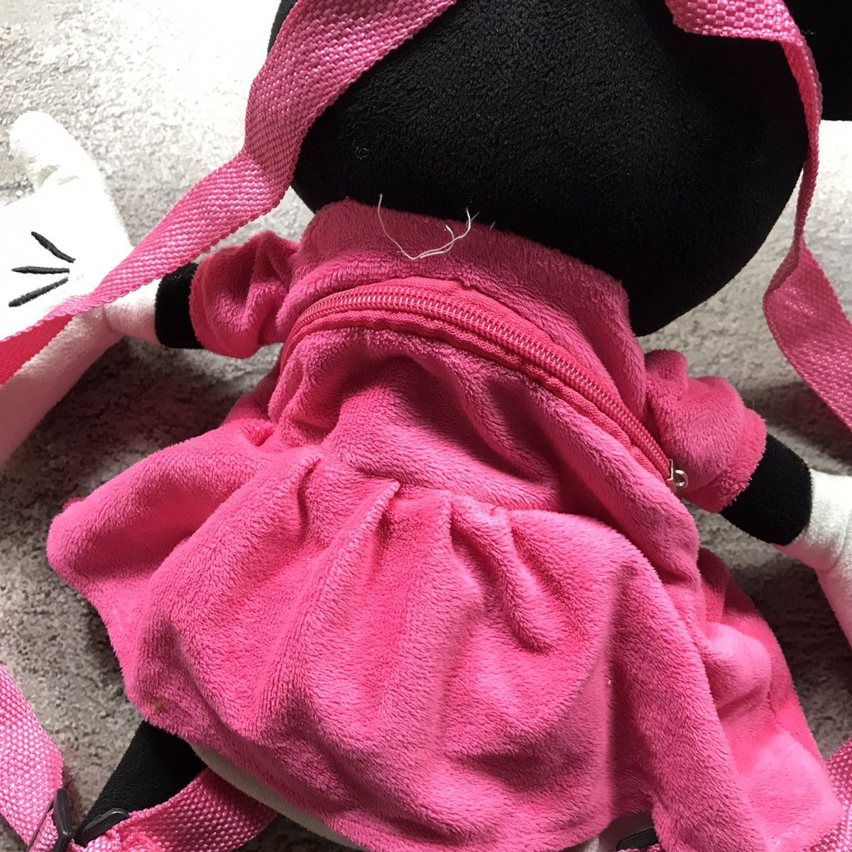 Vintage Vintage Y2K Mickey Mouse Plush Toy Coquette Pink Baggy OS Size ONE SIZE - 7 Thumbnail